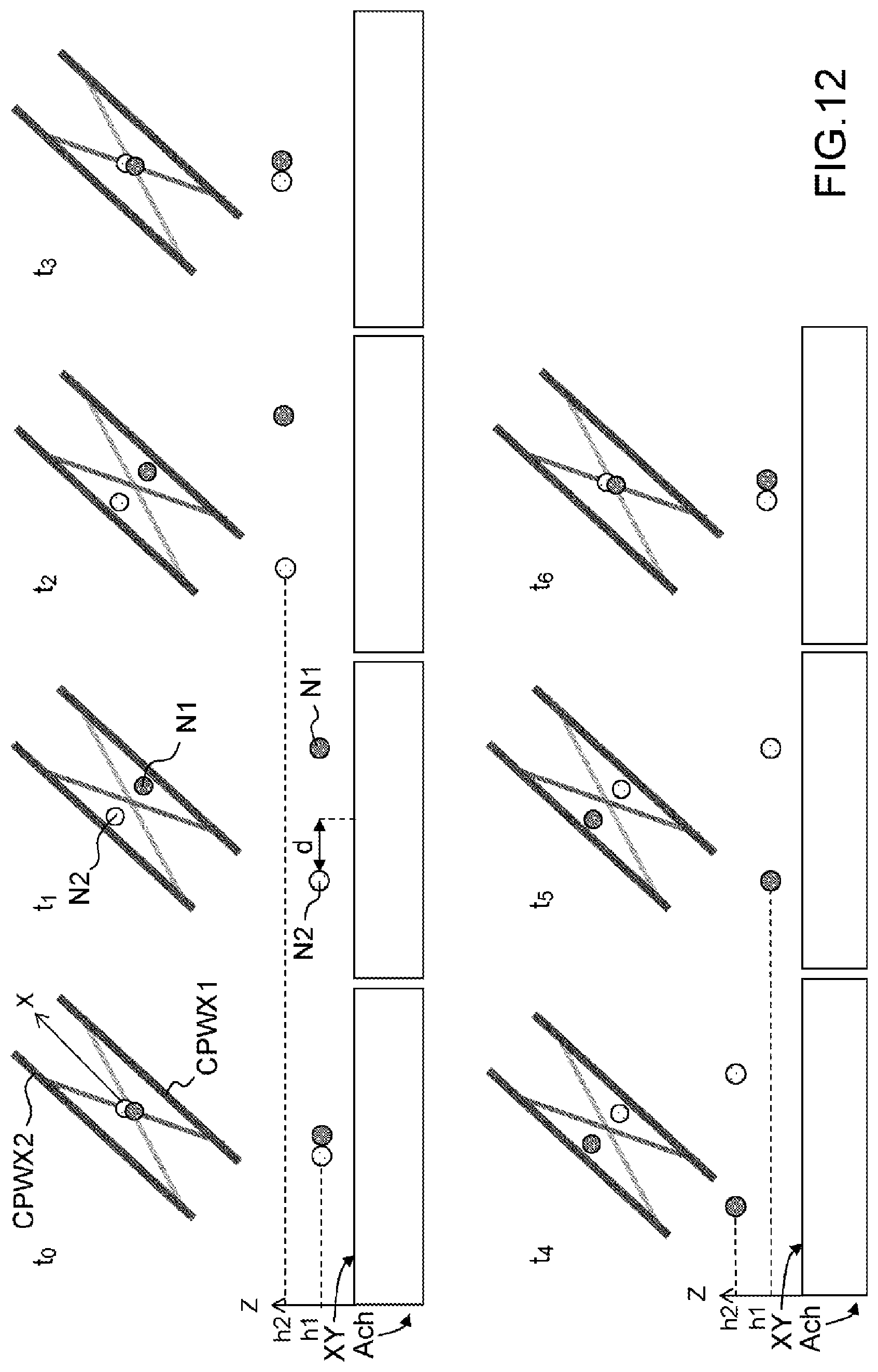 Patent US12315653 Figure 12 – Atomic chip for ultra-cold atom inertial sensor and associated sensor