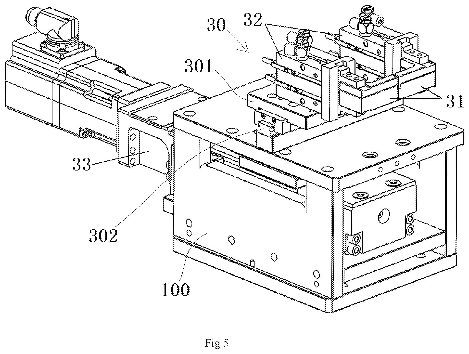Patent US12315654 Figure 5 – Cable processing device