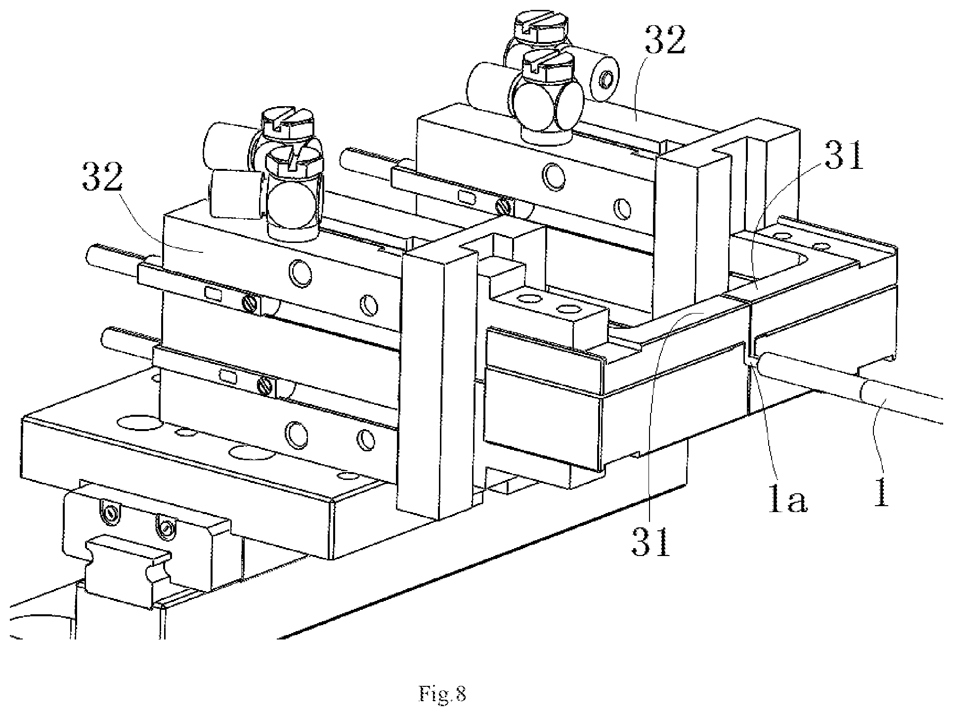 Patent US12315654 Figure 9 – Cable processing device