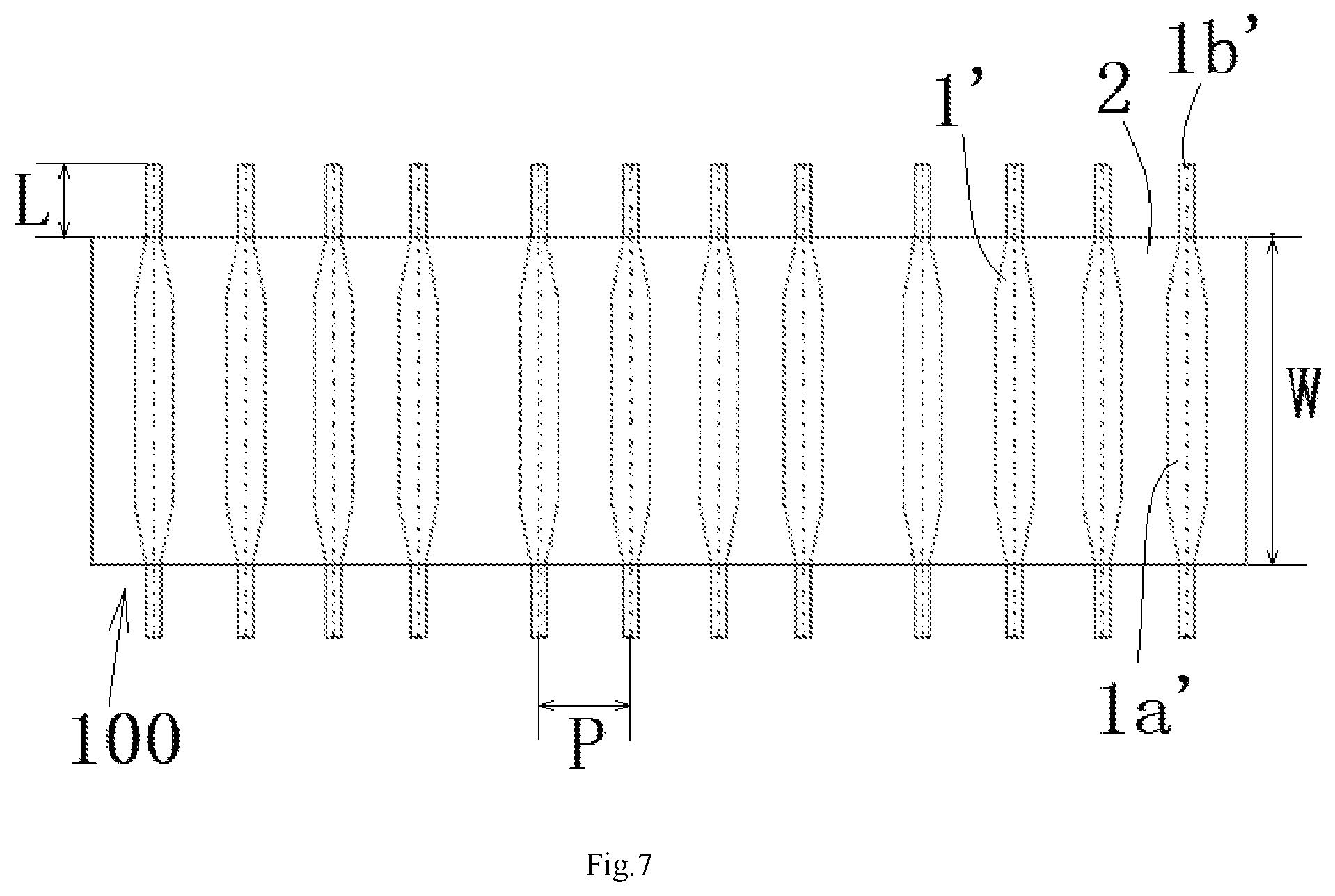 Patent US12315655 Figure 7 – Flexible flat cable manufacturing system and method, and flexible flat cable