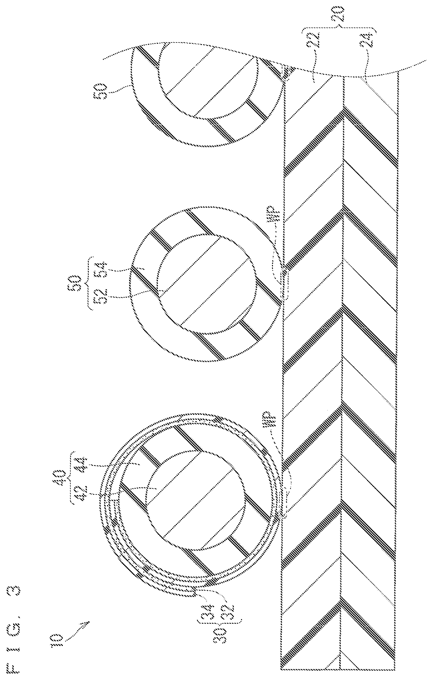 Patent US12315657 Figure 2 – Wiring member
