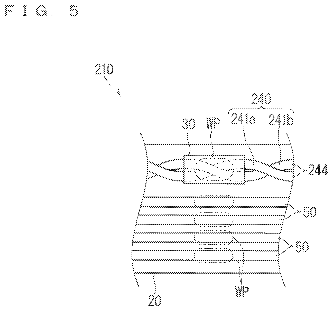Patent US12315657 Figure 4 – Wiring member