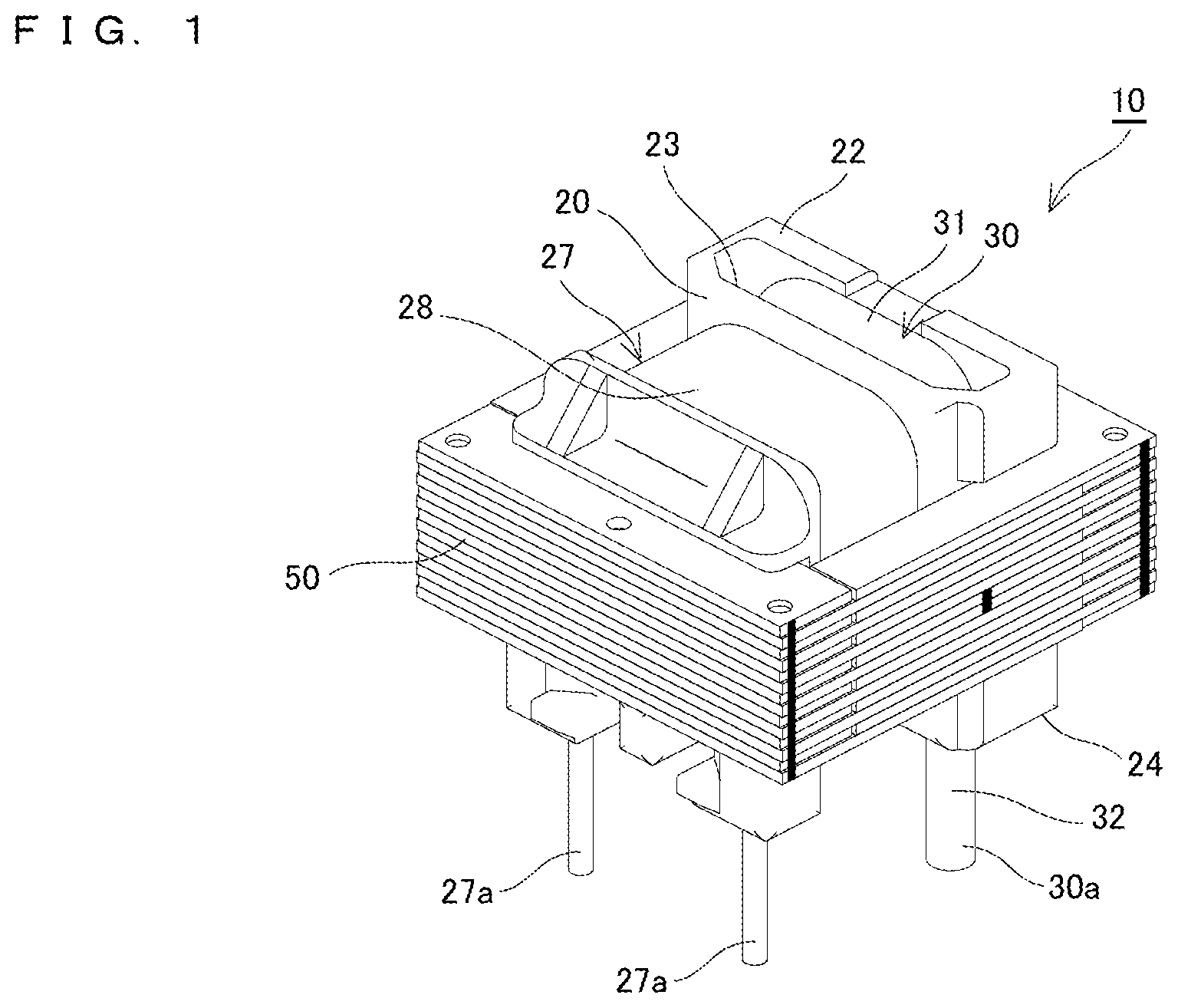 Patent US12315662 Figure 1 – Current transformer module