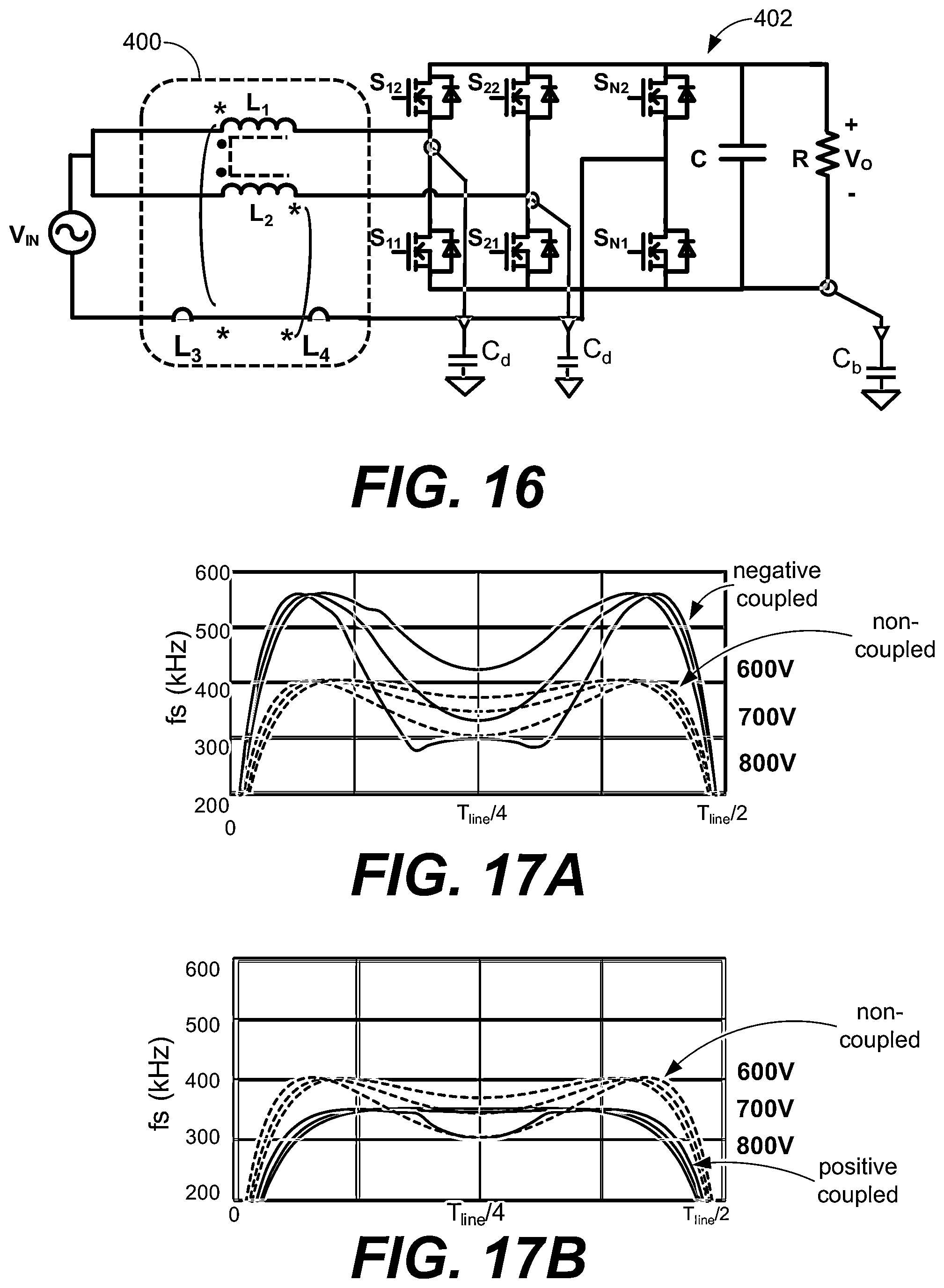 Patent US12315665 Figure 10 – Coupled inductor winding structure for common-mode noise reduction