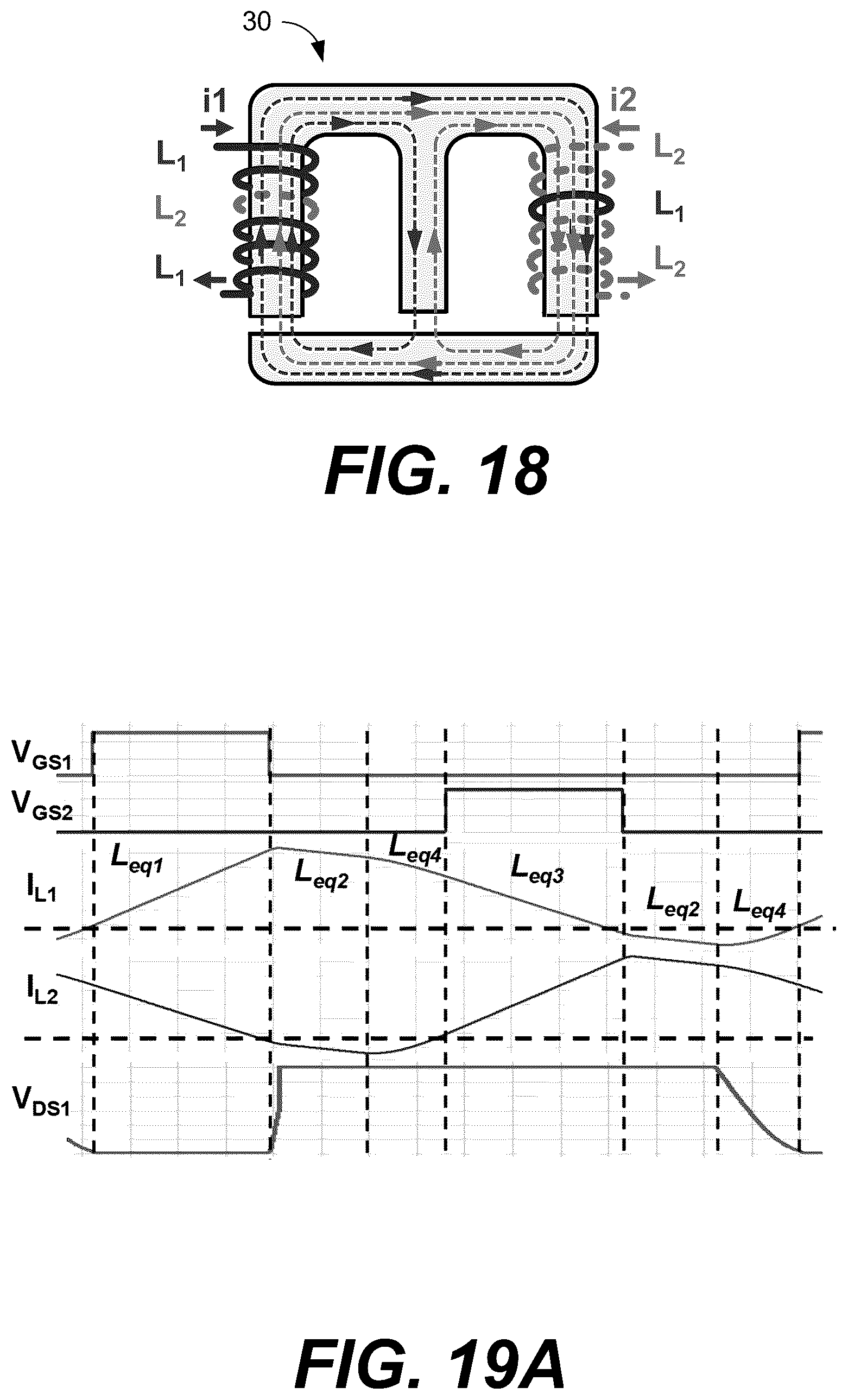 Patent US12315665 Figure 11 – Coupled inductor winding structure for common-mode noise reduction