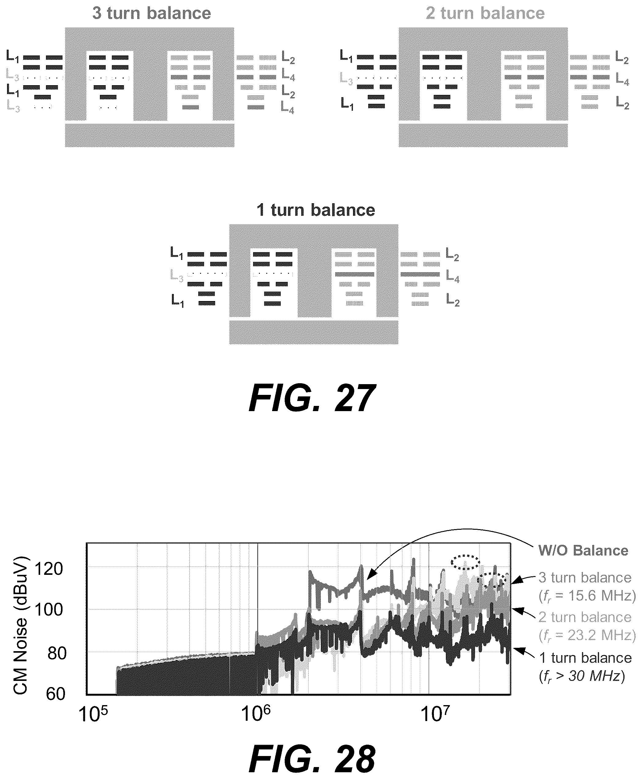 Patent US12315665 Figure 17 – Coupled inductor winding structure for common-mode noise reduction