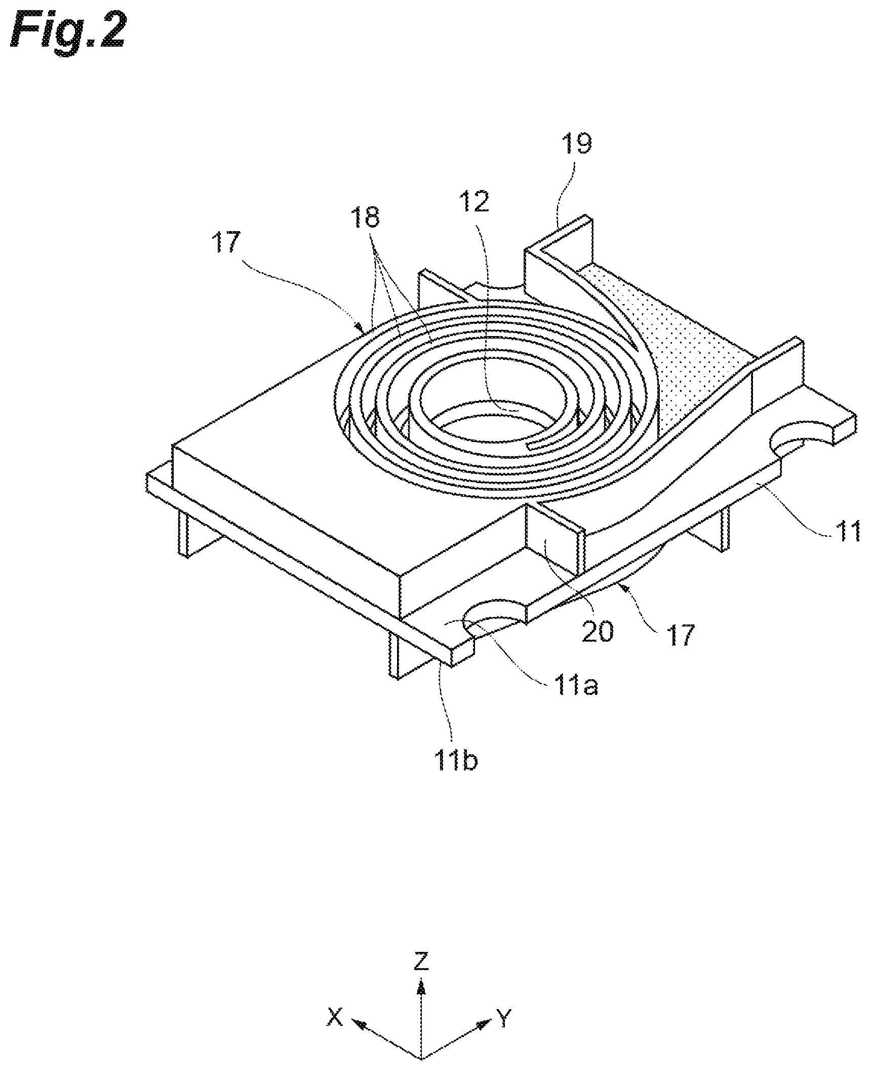 Patent US12315666 Figure 2 – Coil component