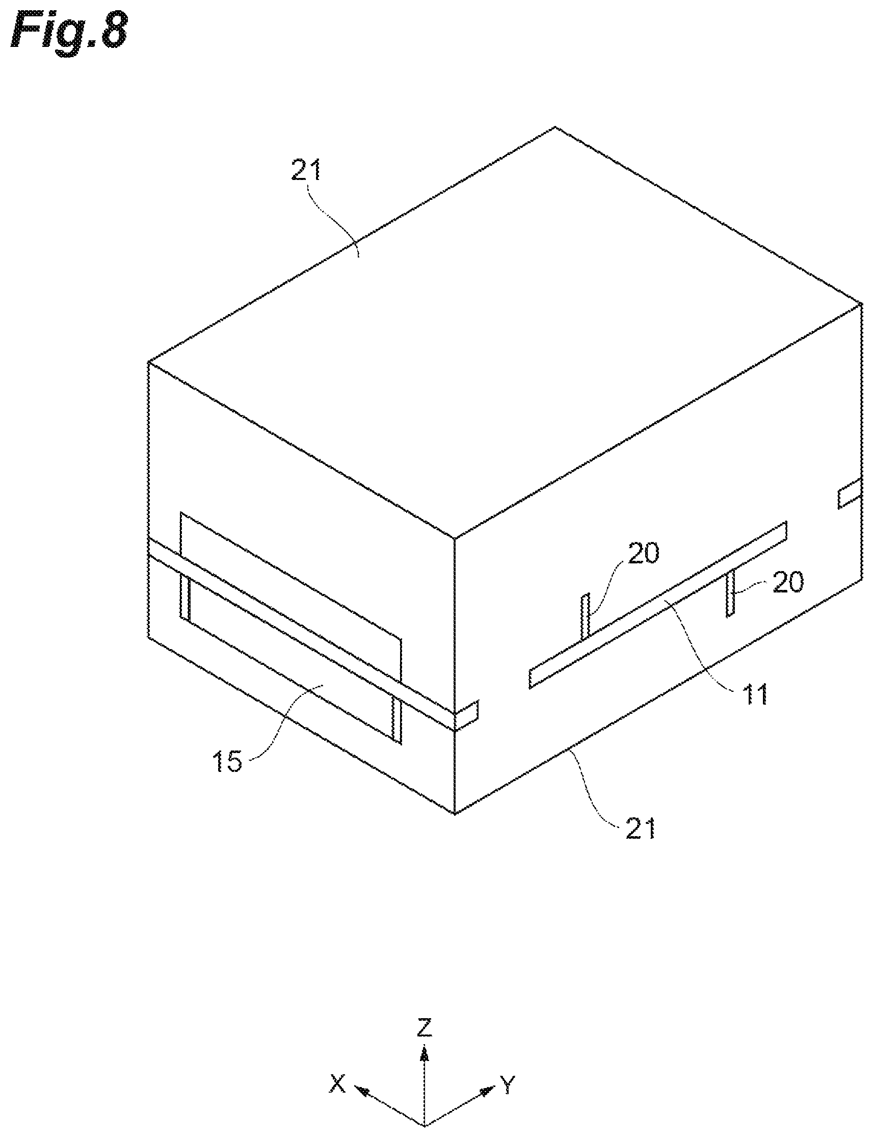 Patent US12315666 Figure 8 – Coil component