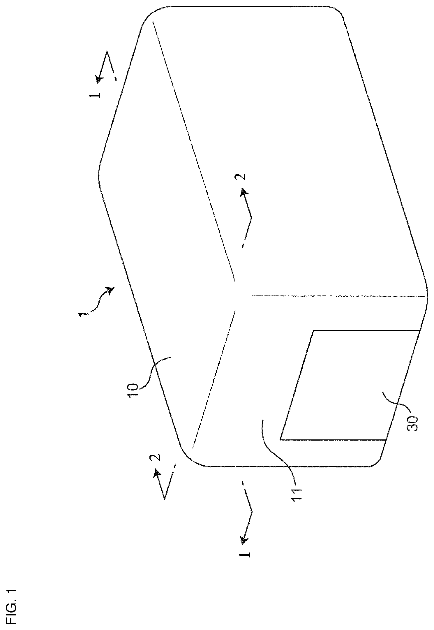 Patent US12315668 Figure 1 – Electronic component