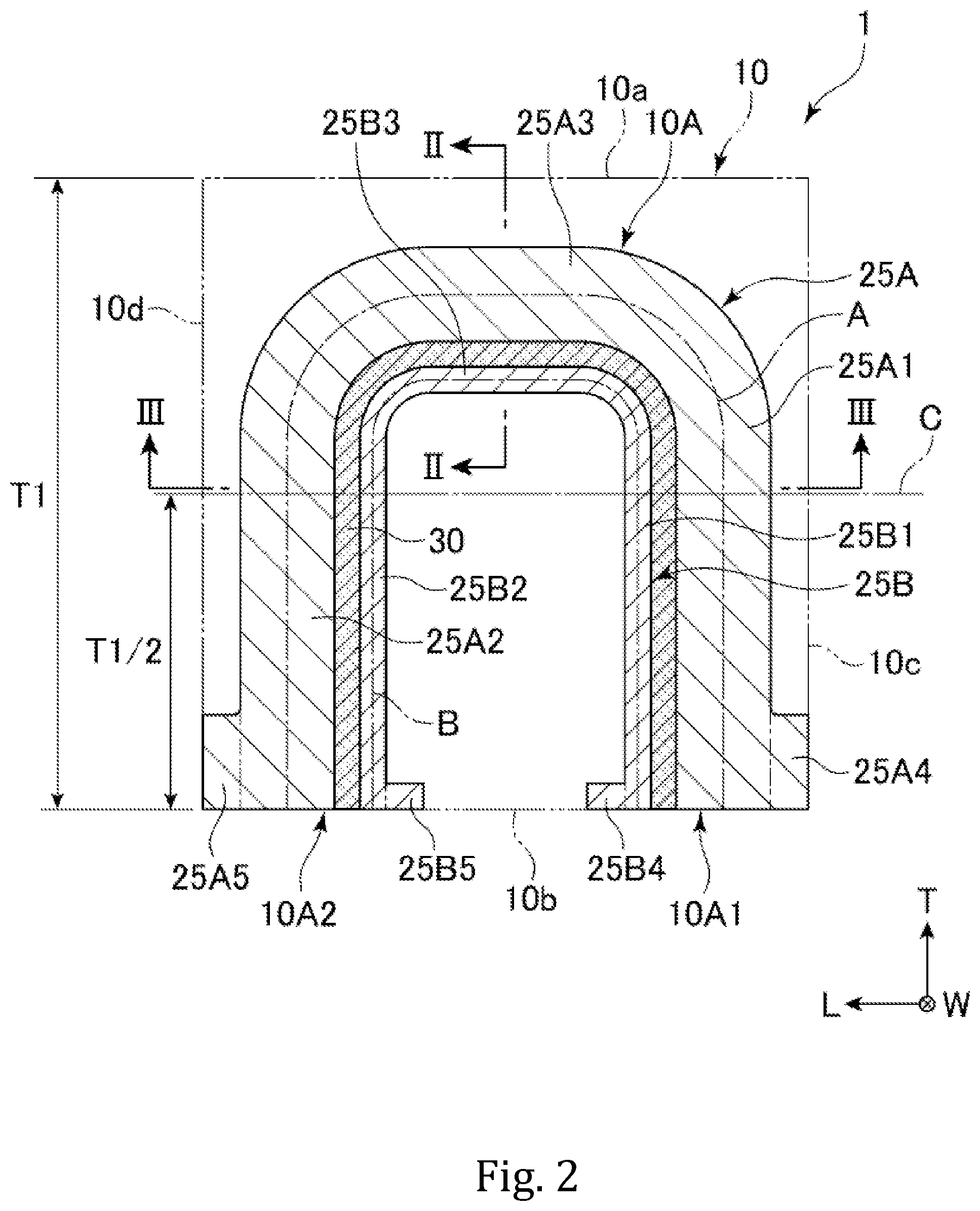 Patent US12315670 Figure 2 – Magnetic coupling coil component