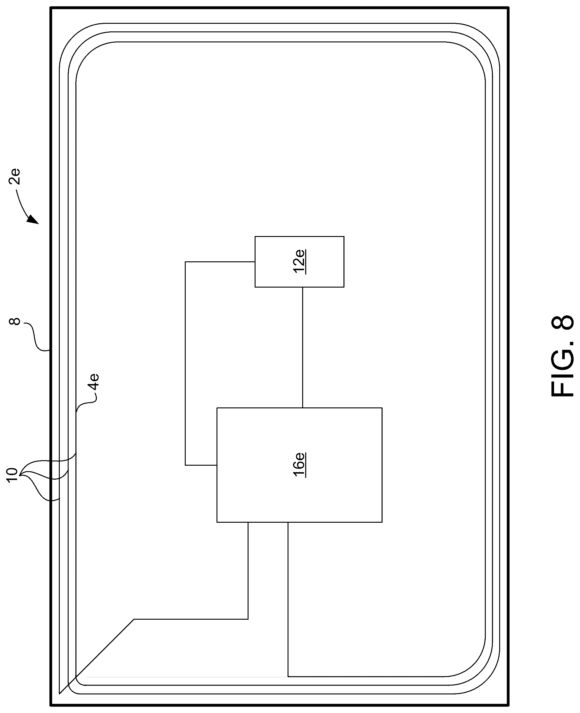Patent US12315672 Figure 8 – Multiple interface electronic card