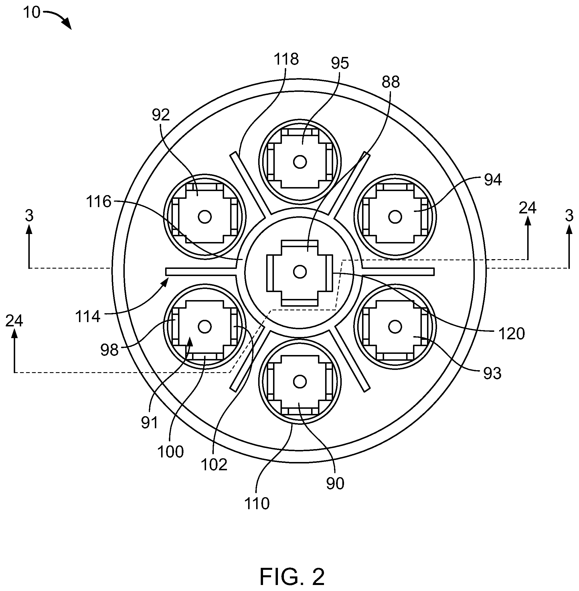 Patent US12315679 Figure 2 – Capacitor with multiple elements for multiple replacement applications