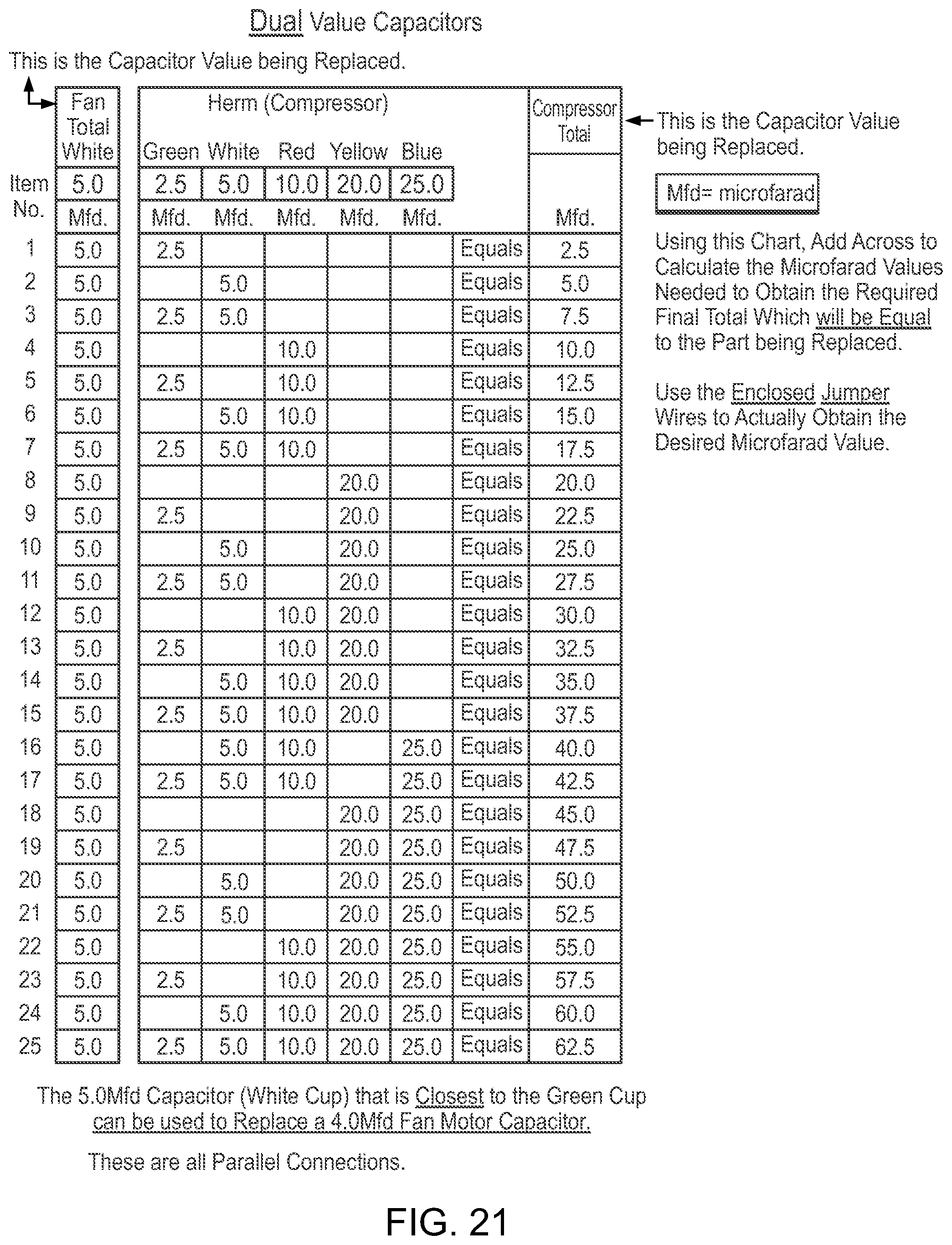 Patent US12315679 Figure 16 – Capacitor with multiple elements for multiple replacement applications