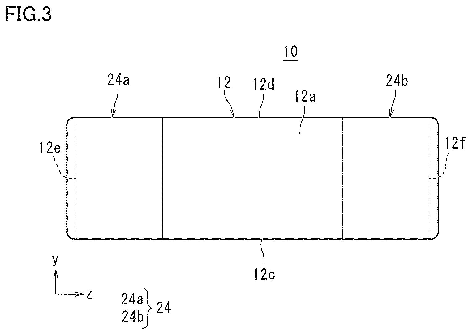 Patent US12315680 Figure 3 – Multilayer ceramic electronic component
