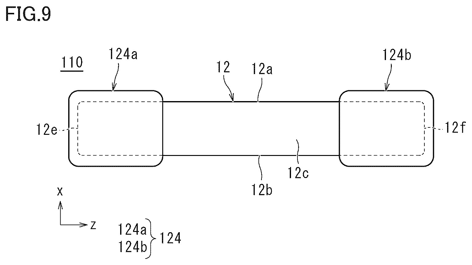 Patent US12315680 Figure 9 – Multilayer ceramic electronic component