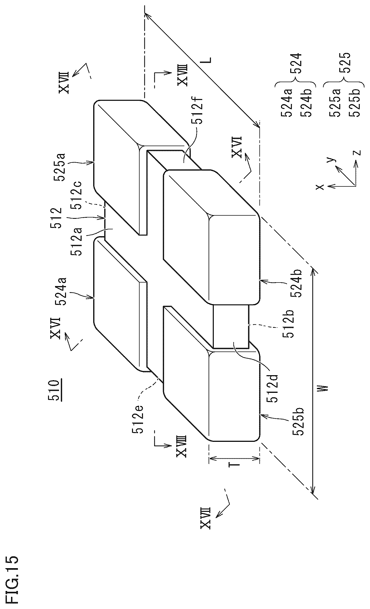 Patent US12315680 Figure 15 – Multilayer ceramic electronic component