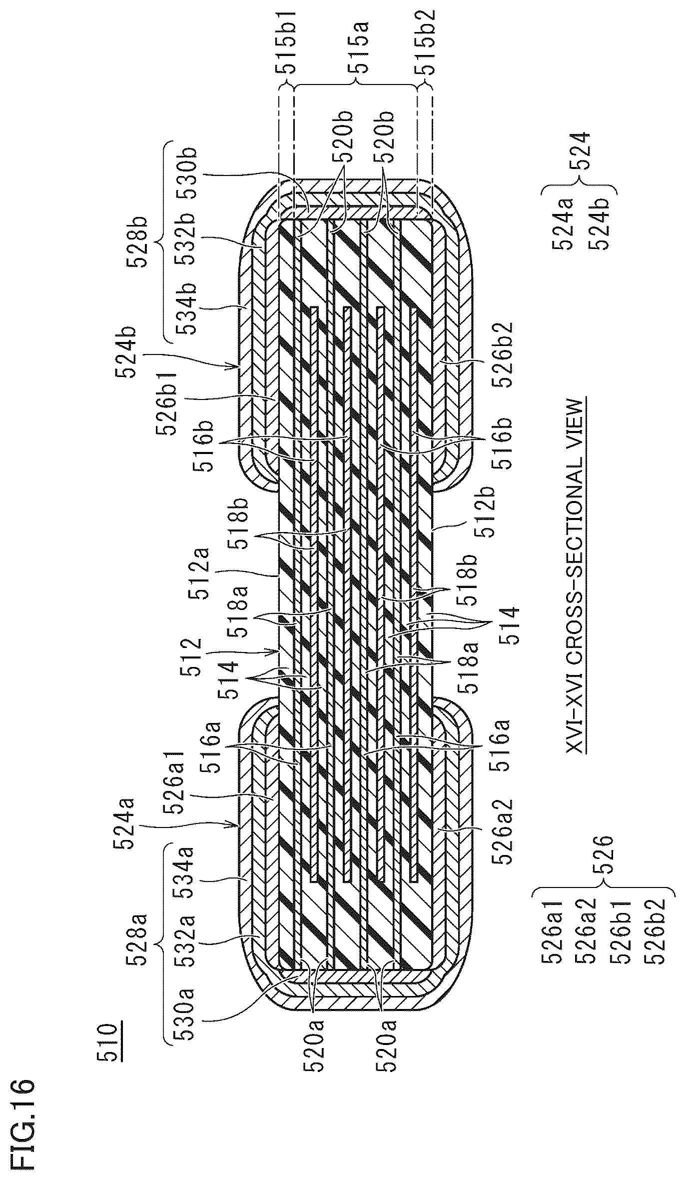 Patent US12315680 Figure 16 – Multilayer ceramic electronic component