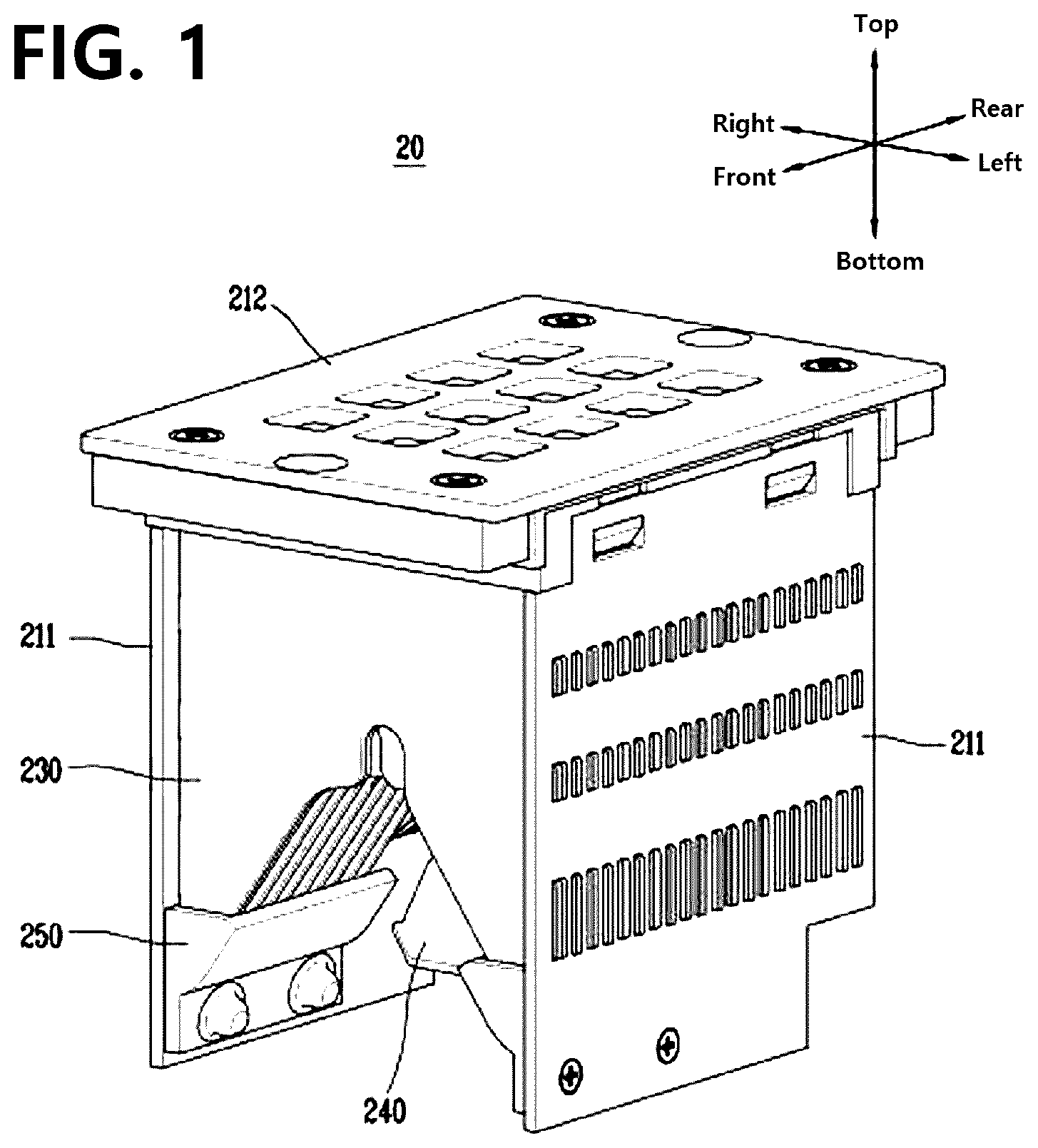Patent US12315688 Figure 1 – Arc extinguishing assembly