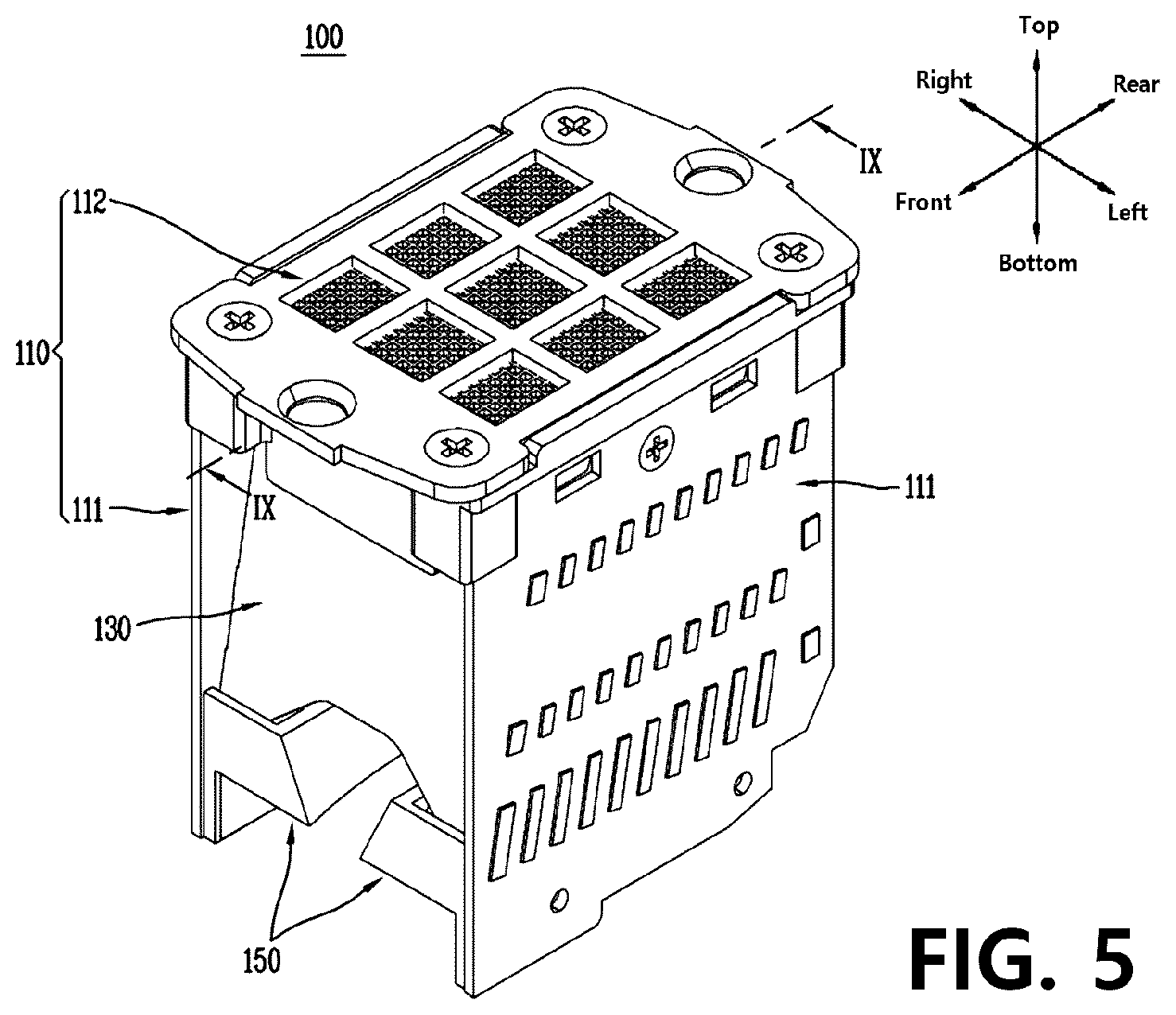 Patent US12315688 Figure 5 – Arc extinguishing assembly