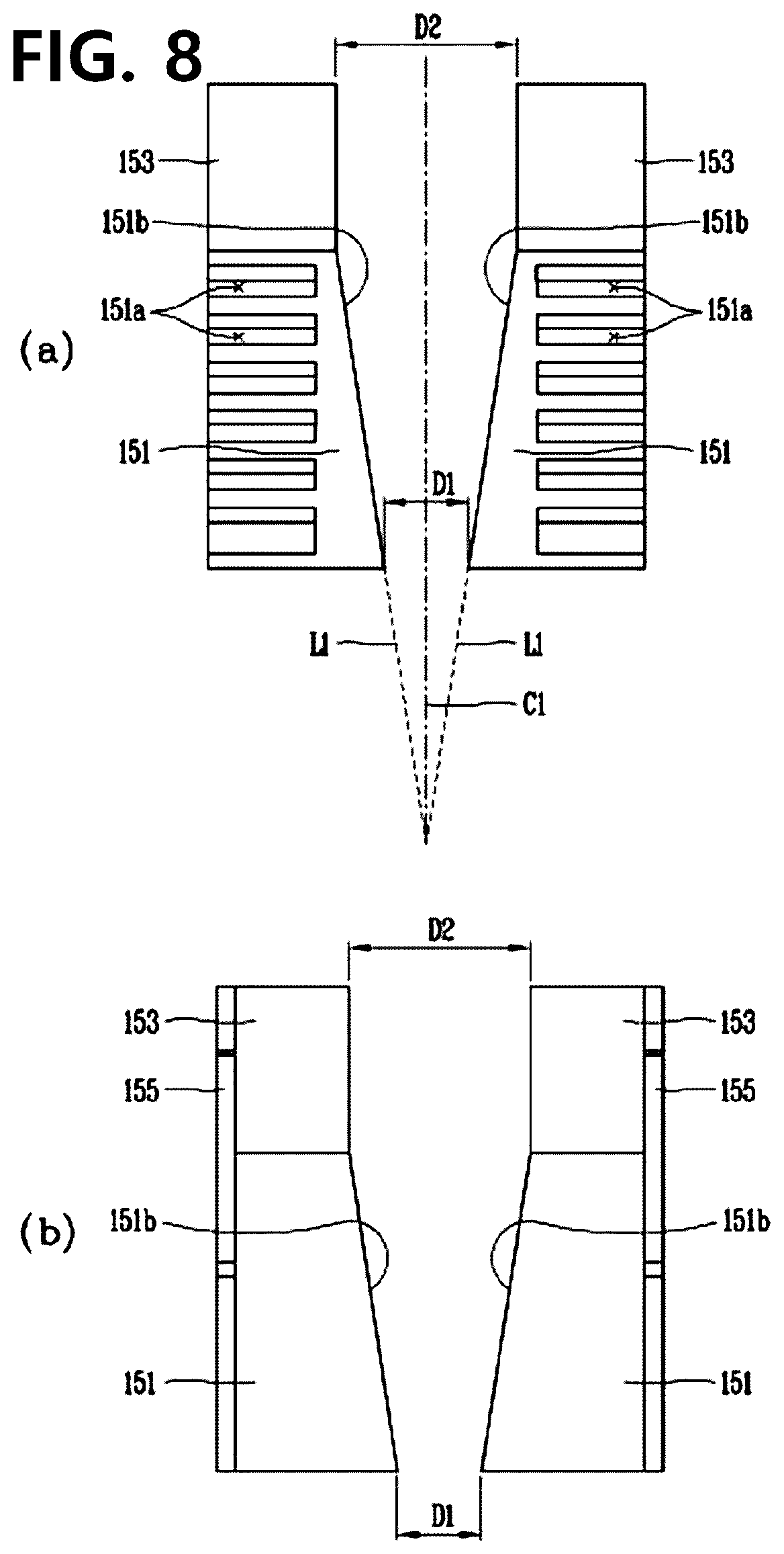 Patent US12315688 Figure 8 – Arc extinguishing assembly