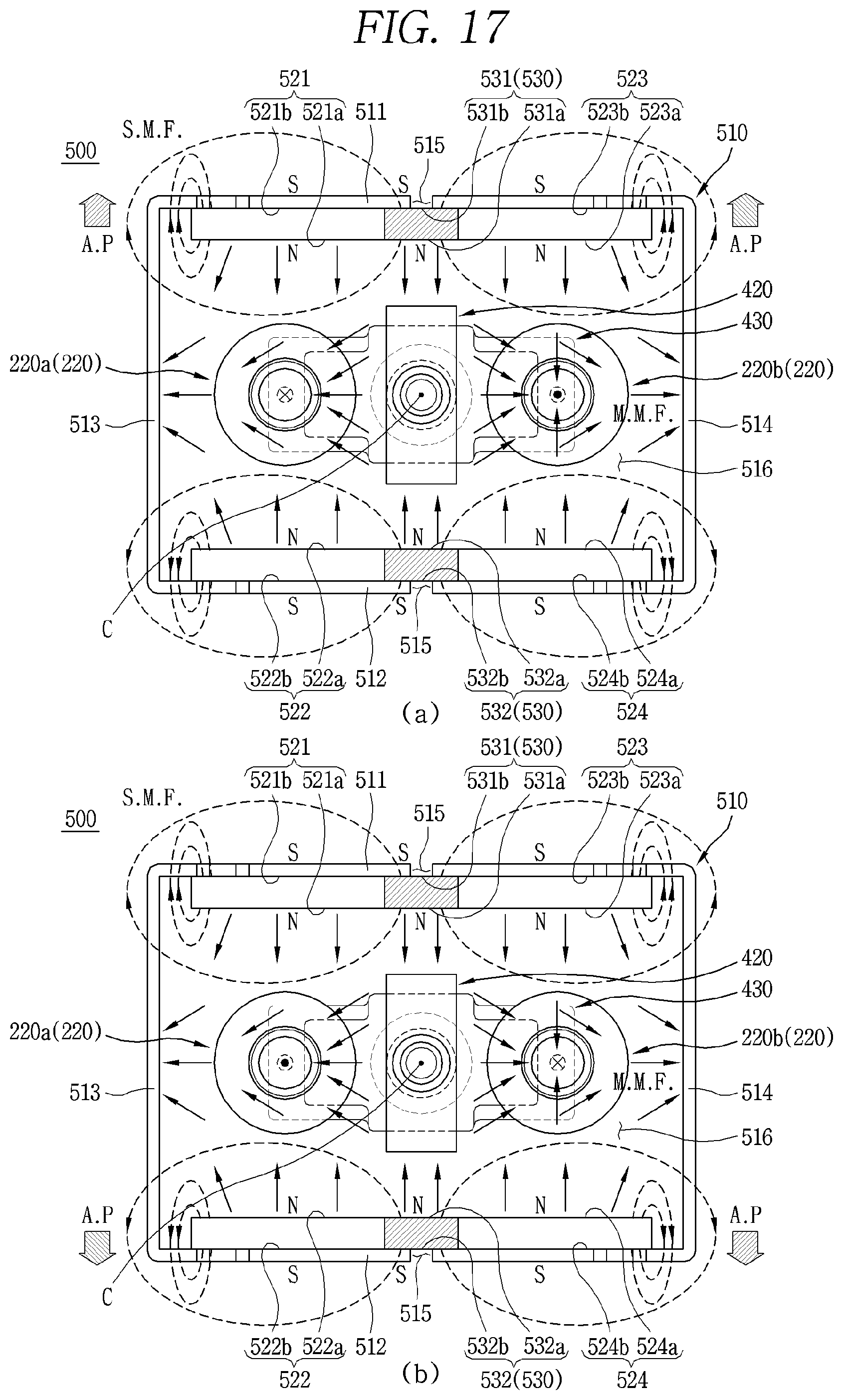 Patent US12315692 Figure 17 – Arc path forming unit and direct current relay comprising same