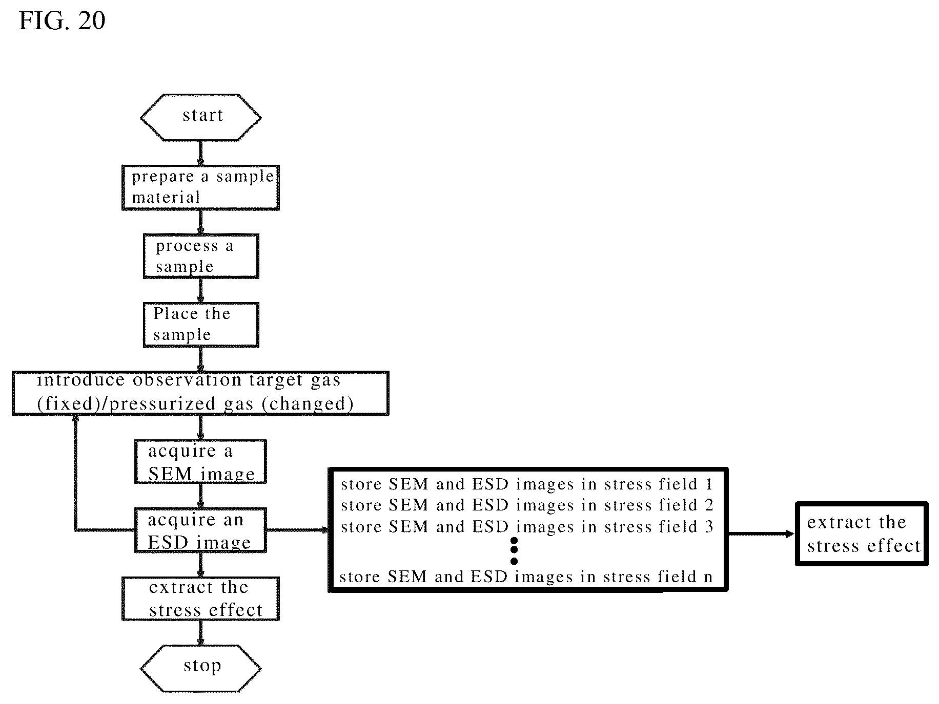Patent US12315696 Figure 20 – Device for observing permeation and diffusion path of observation target gas, observation target gas measuring method, point-defect location detecting device, point-defect location detecting method, and observation samples