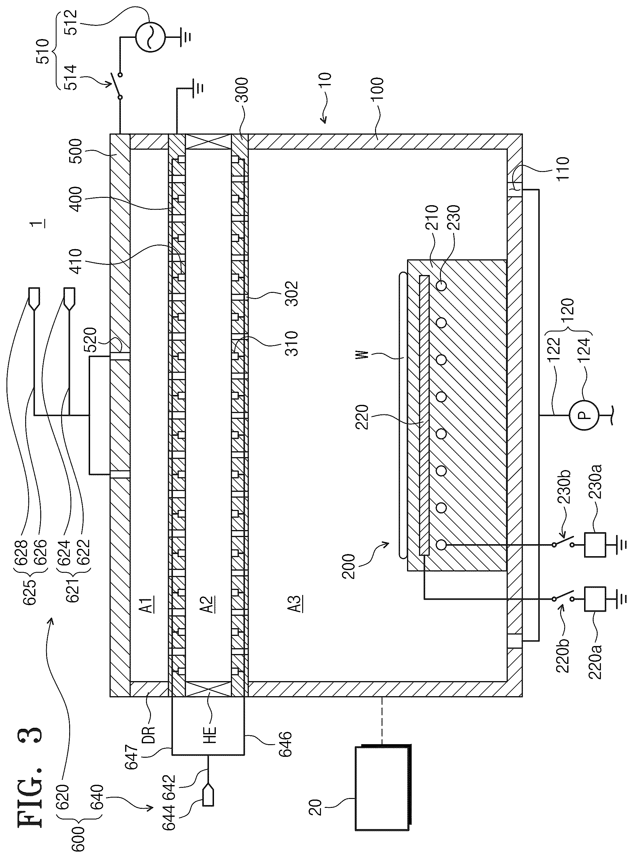 Patent US12315699 Figure 3 – Substrate treating apparatus and substrate treating method