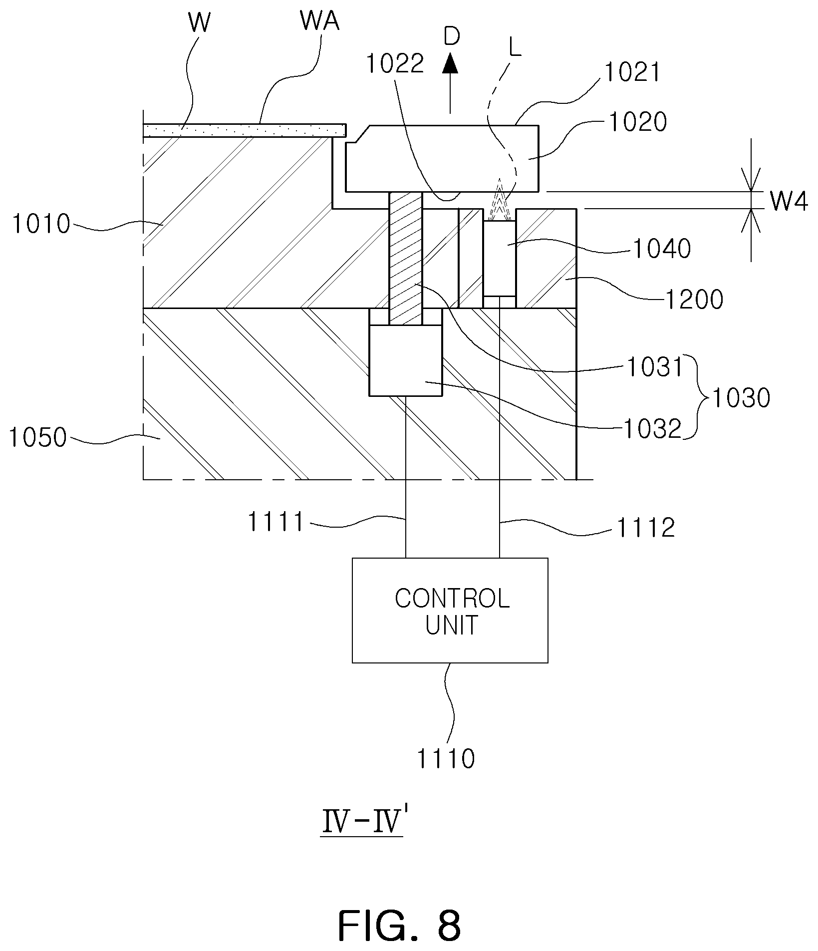 Patent US12315703 Figure 8 – Plasma processing apparatus and methods of manufacturing semiconductor device using the same