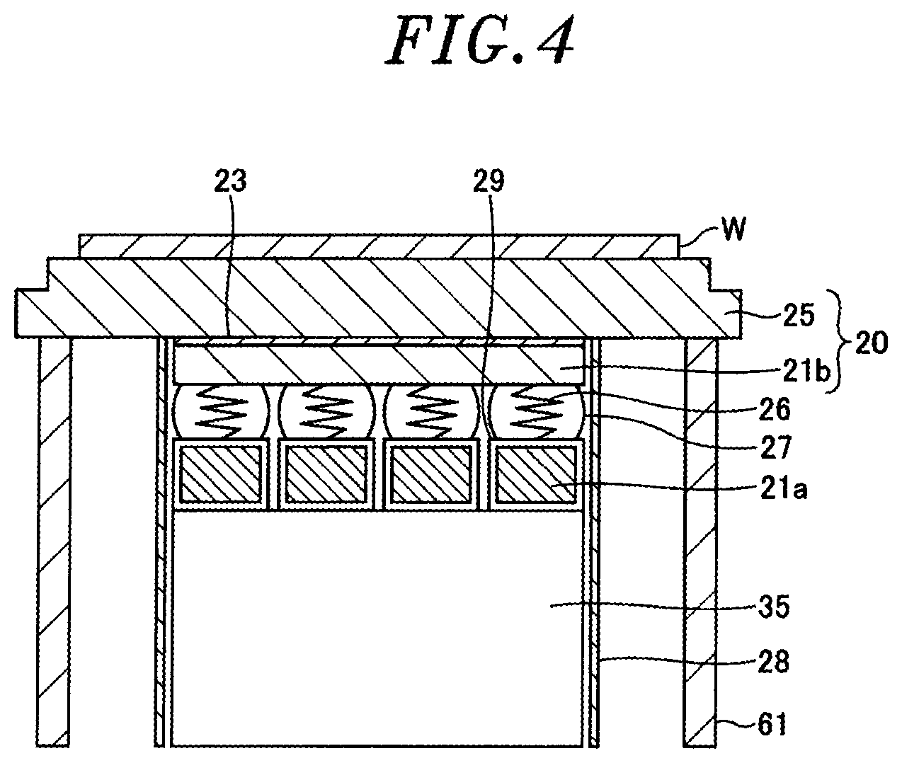Patent US12315707 Figure 5 – Mounting table structure, substrate processing apparatus, and method of controlling substrate processing apparatus