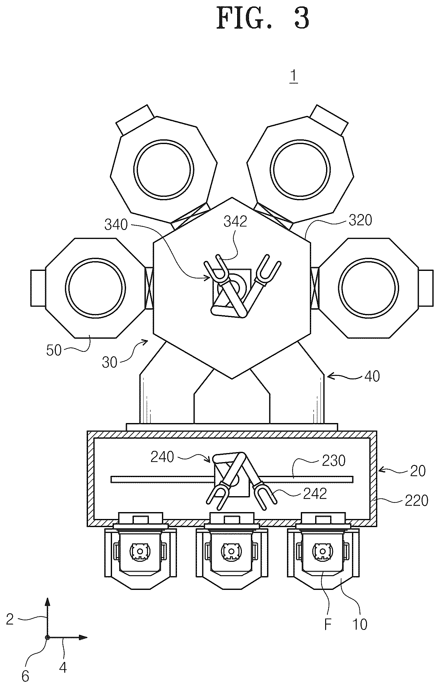 Patent US12315708 Figure 2 – Apparatus for treating substrate