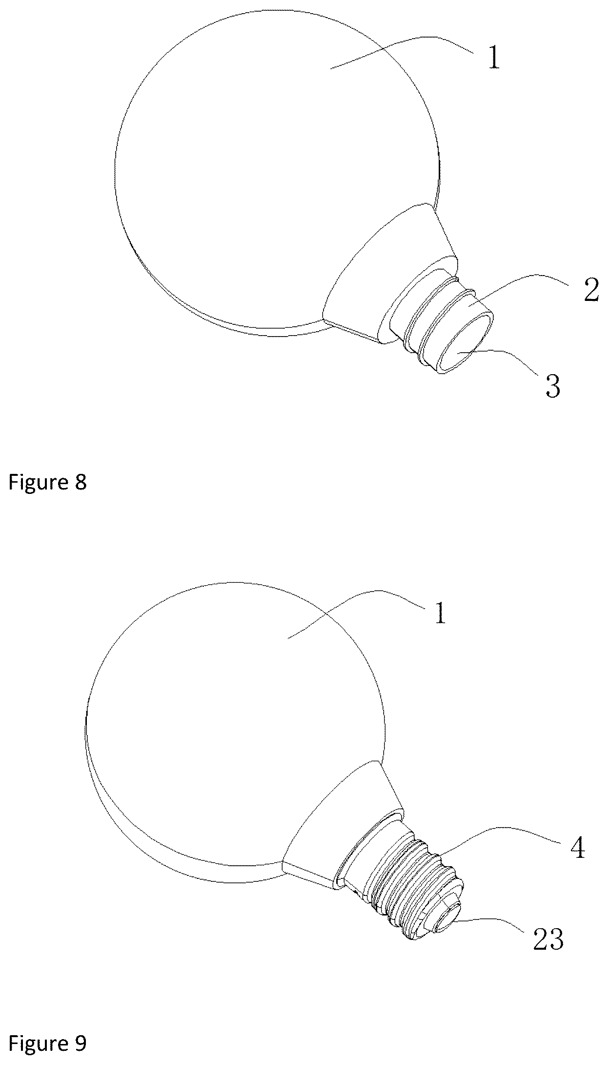 Patent US12315715 Figure 5 – Light bulb