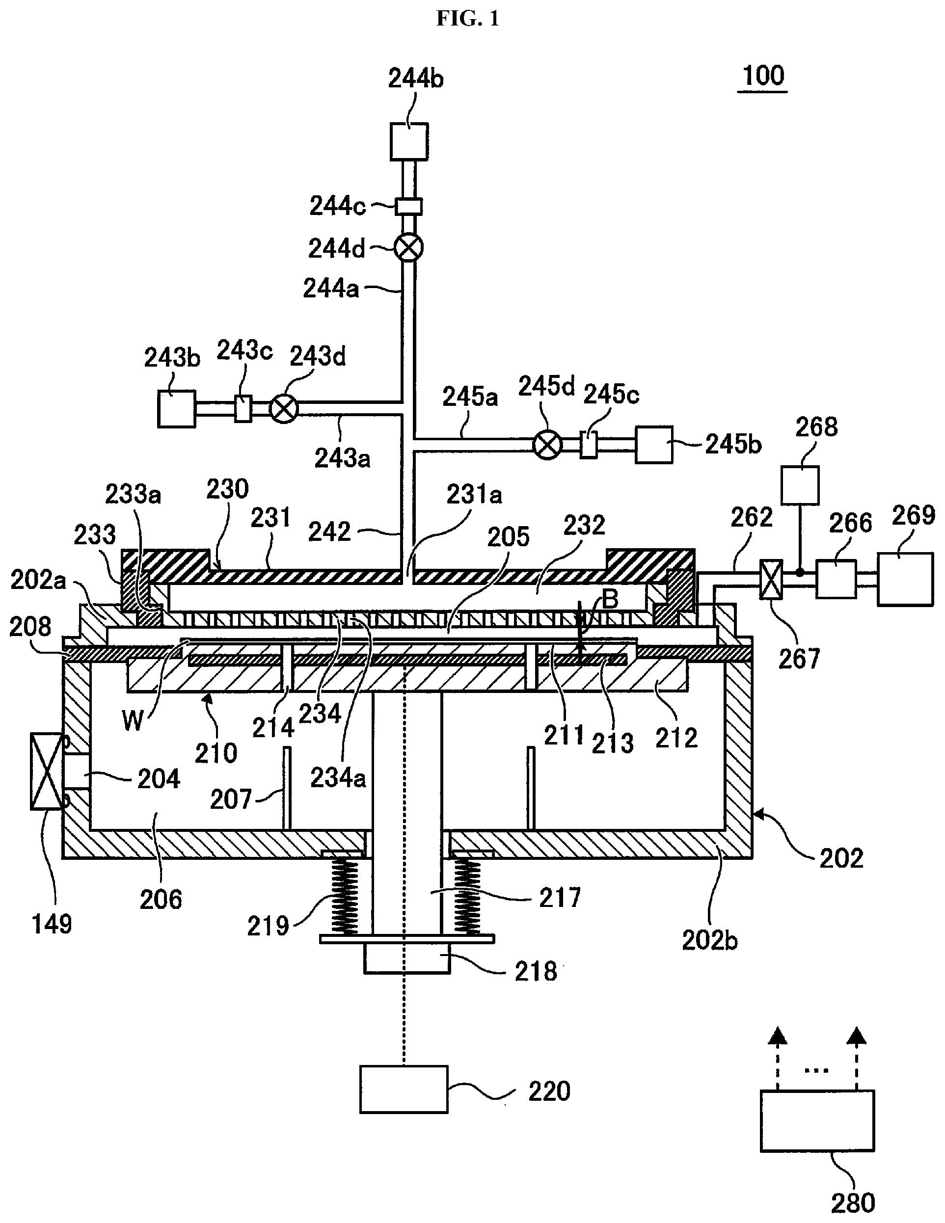 Patent US12315719 Figure 1 – Substrate processing method, method of manufacturing semiconductor device, non-transitory computer-readable recording medium and substrate processing apparatus