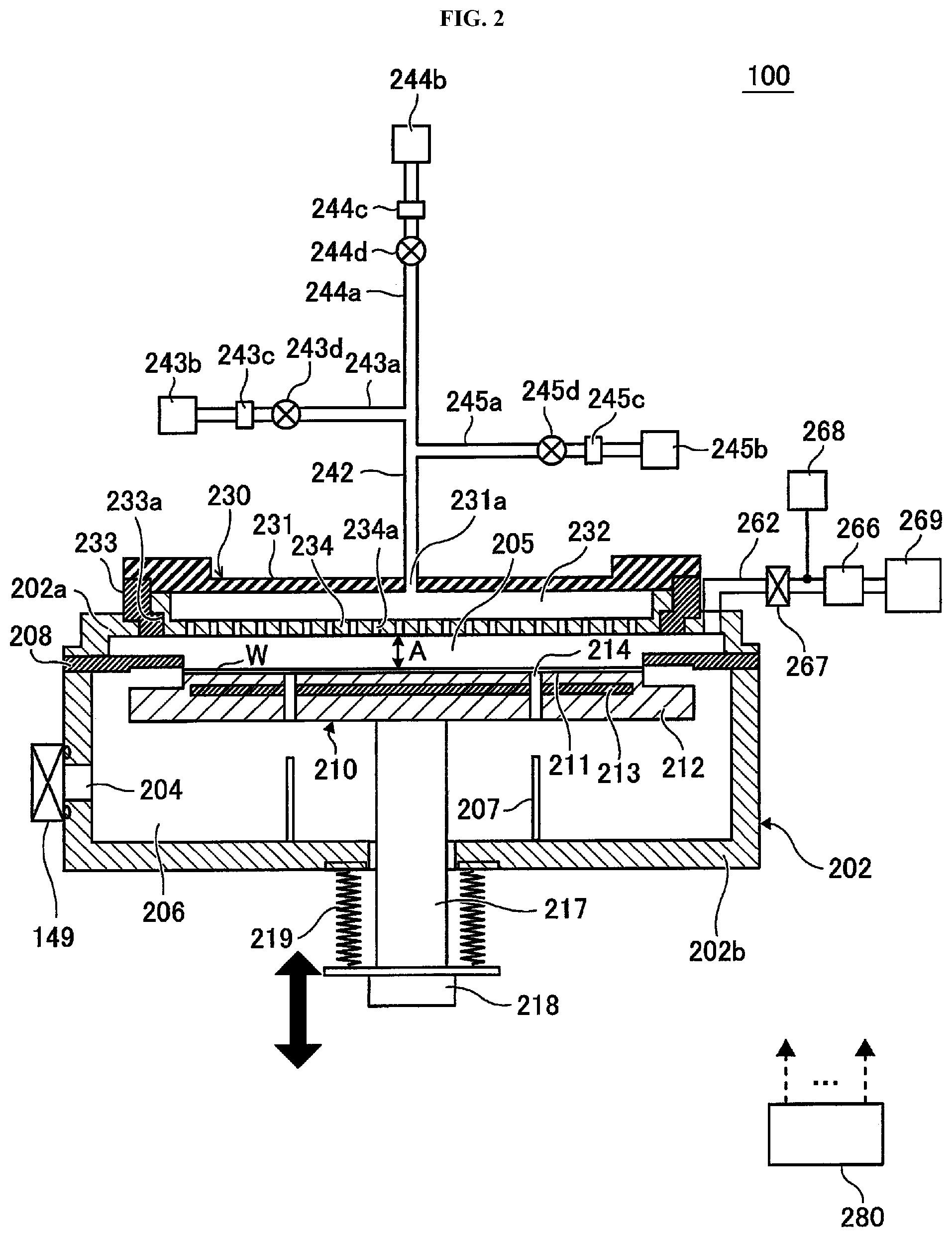 Patent US12315719 Figure 2 – Substrate processing method, method of manufacturing semiconductor device, non-transitory computer-readable recording medium and substrate processing apparatus