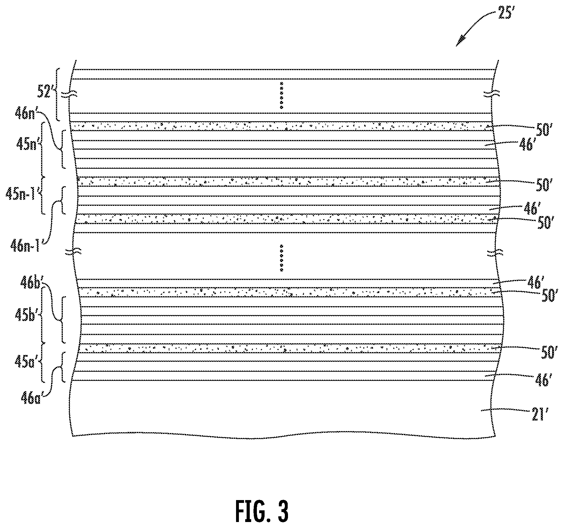 Patent US12315723 Figure 3 – Method for making semiconductor device with selective etching of superlattice to accumulate non-semiconductor atoms