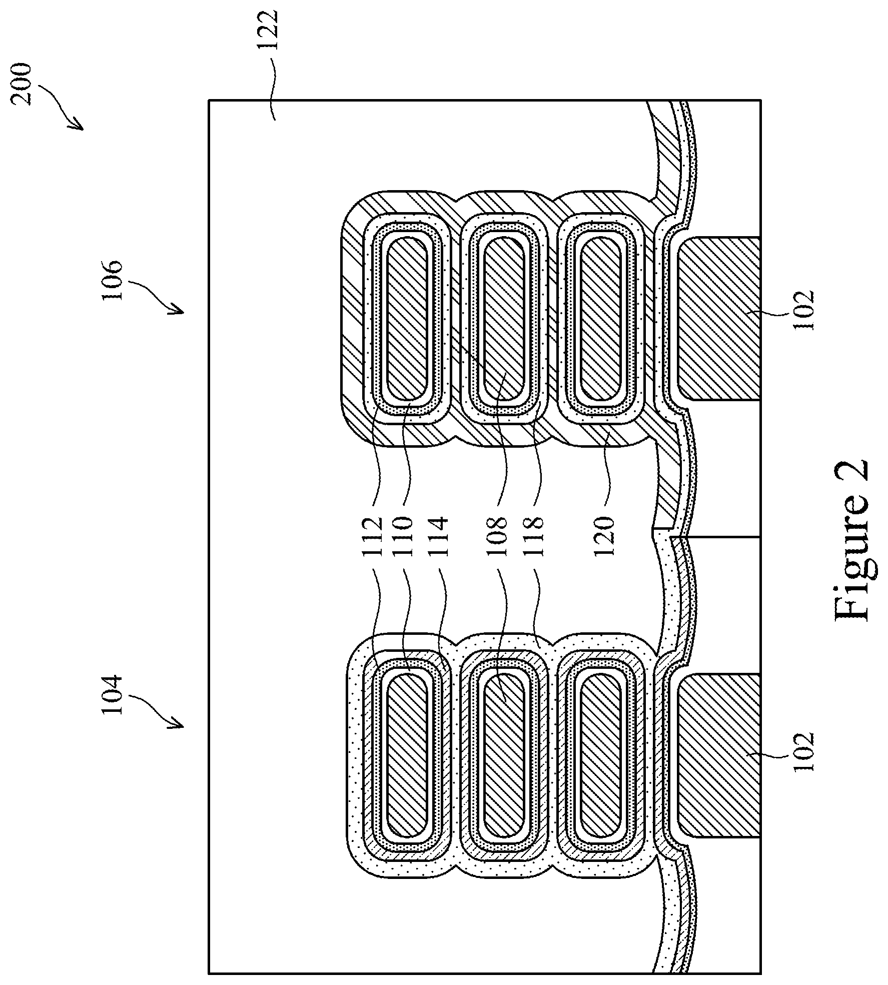Patent US12315731 Figure 7 – Integrated circuit with nanosheet transistors with metal gate passivation