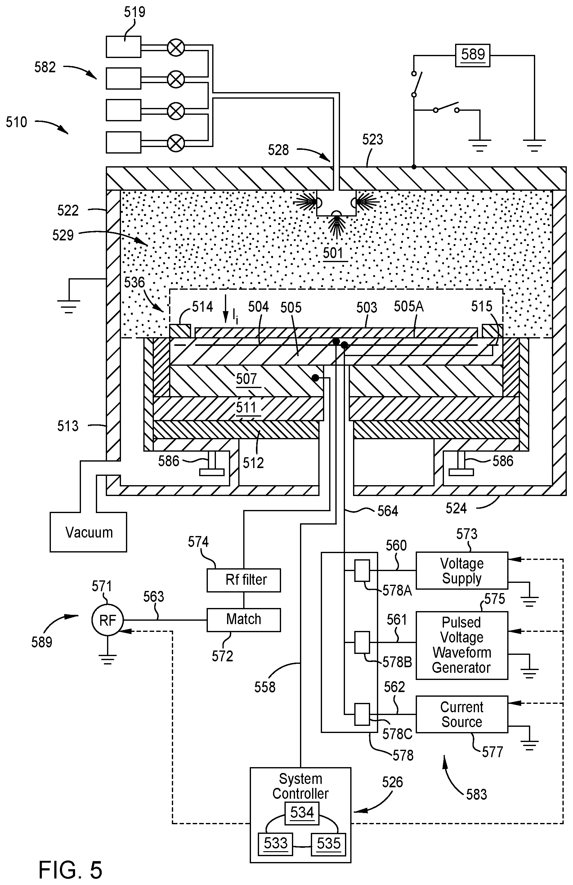 Patent US12315732 Figure 4 – Method and apparatus for etching a semiconductor substrate in a plasma etch chamber