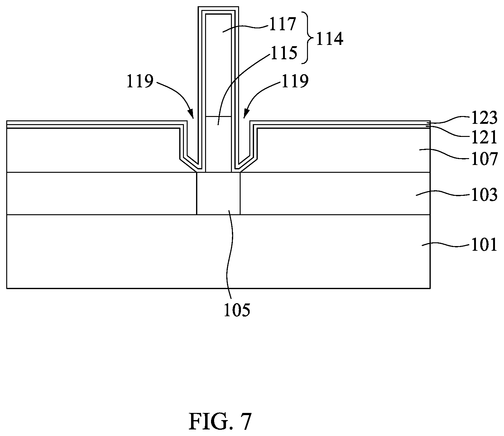 Patent US12315734 Figure 7 – Method for manufacturing semiconductor device