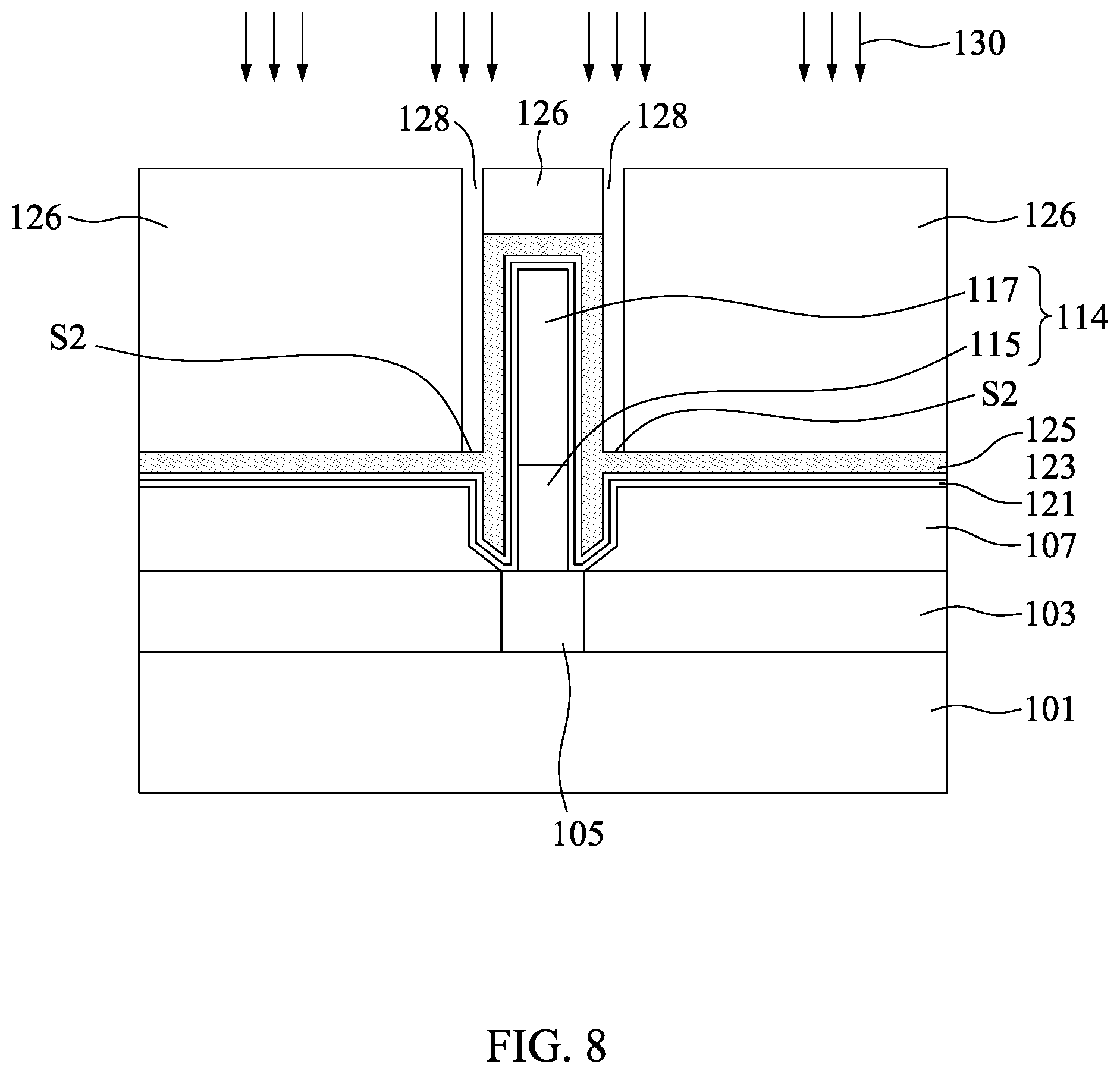 Patent US12315734 Figure 8 – Method for manufacturing semiconductor device