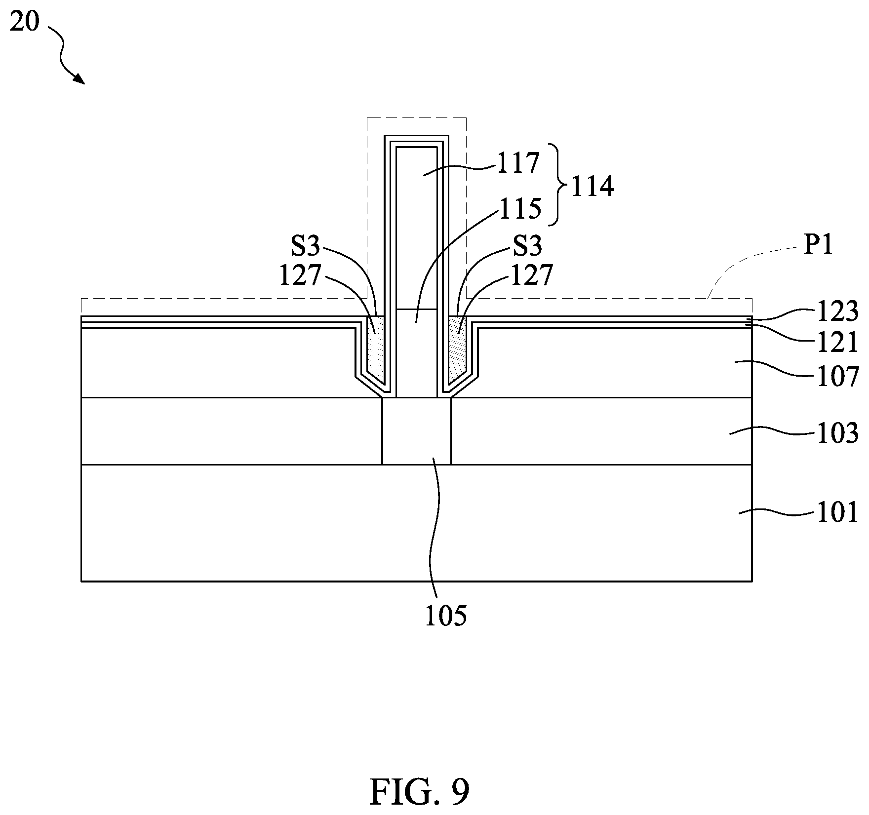 Patent US12315734 Figure 9 – Method for manufacturing semiconductor device