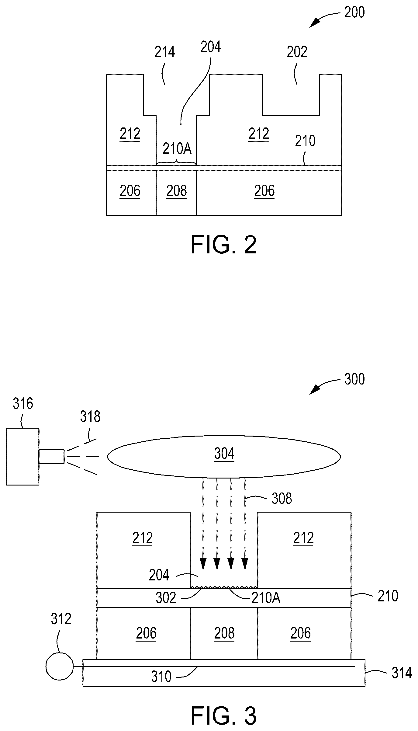 Patent US12315735 Figure 2 – Methods for removing etch stop layers