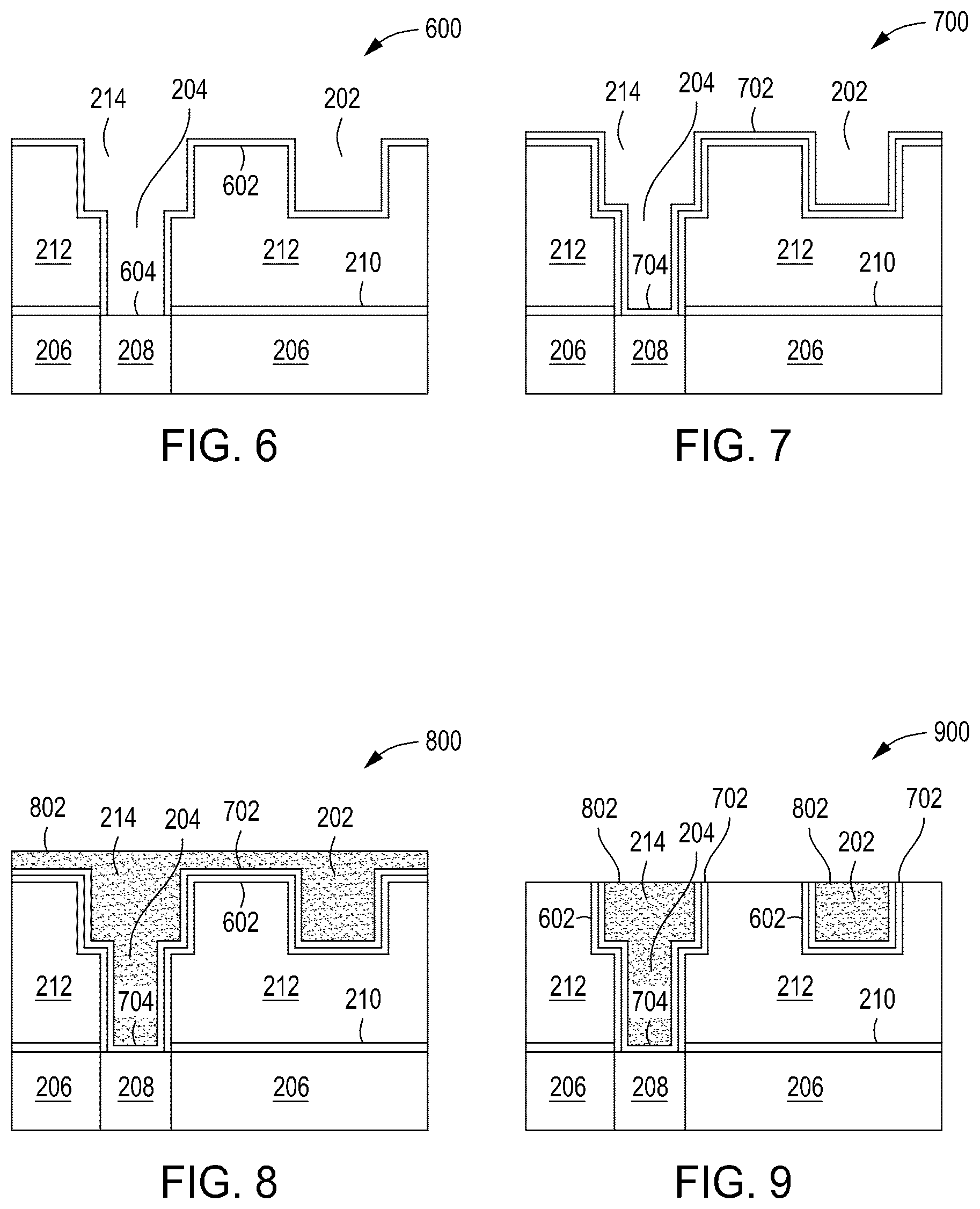 Patent US12315735 Figure 4 – Methods for removing etch stop layers