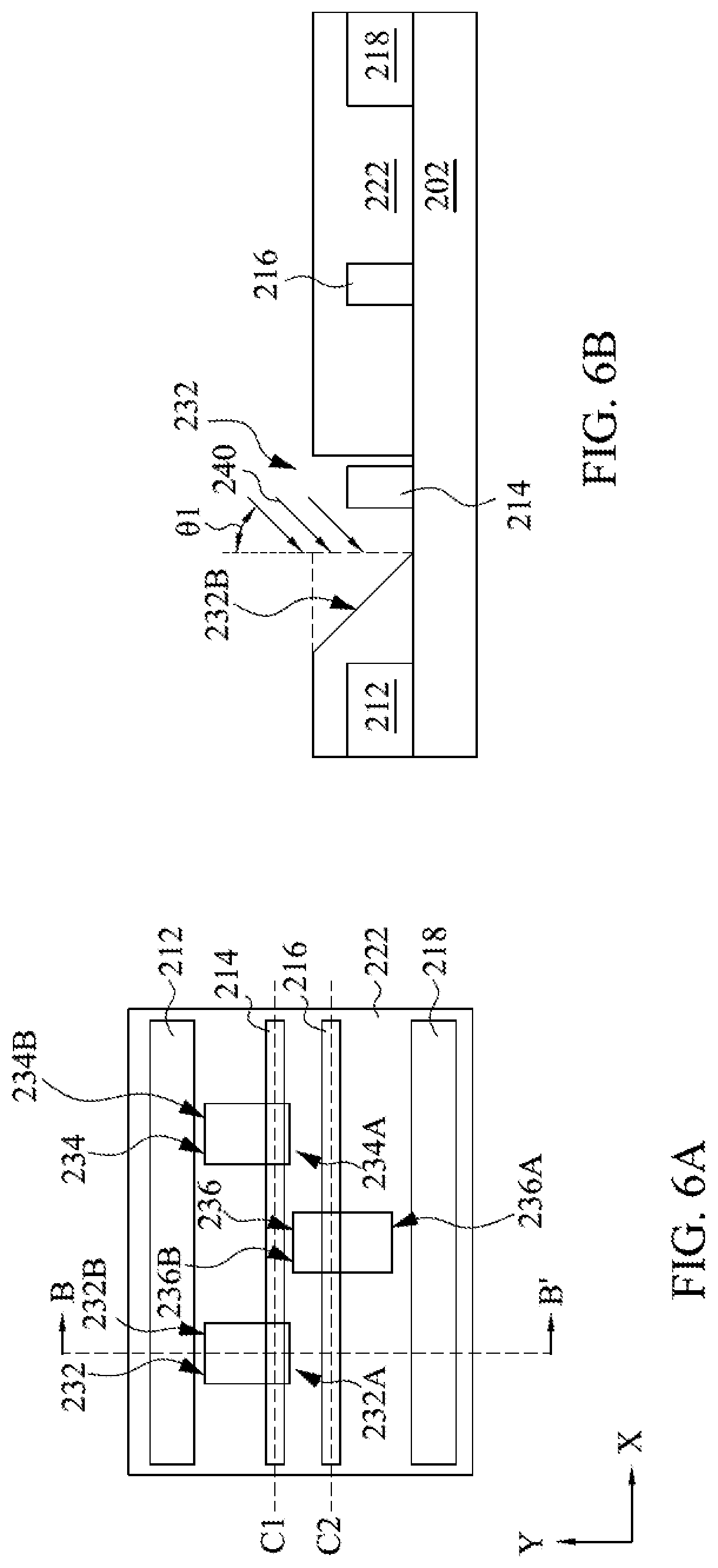 Patent US12315737 Figure 6 – Feature patterning using pitch relaxation and directional end-pushing with ion bombardment