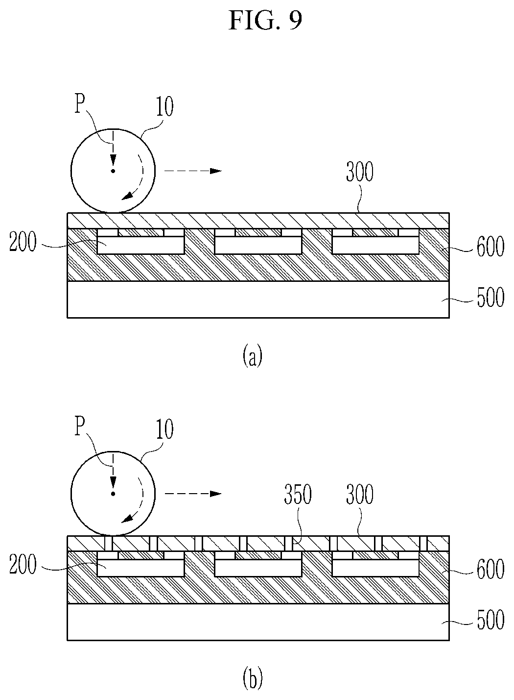 Patent US12315742 Figure 9 – Element transferring method and electronic panel manufacturing method using the same