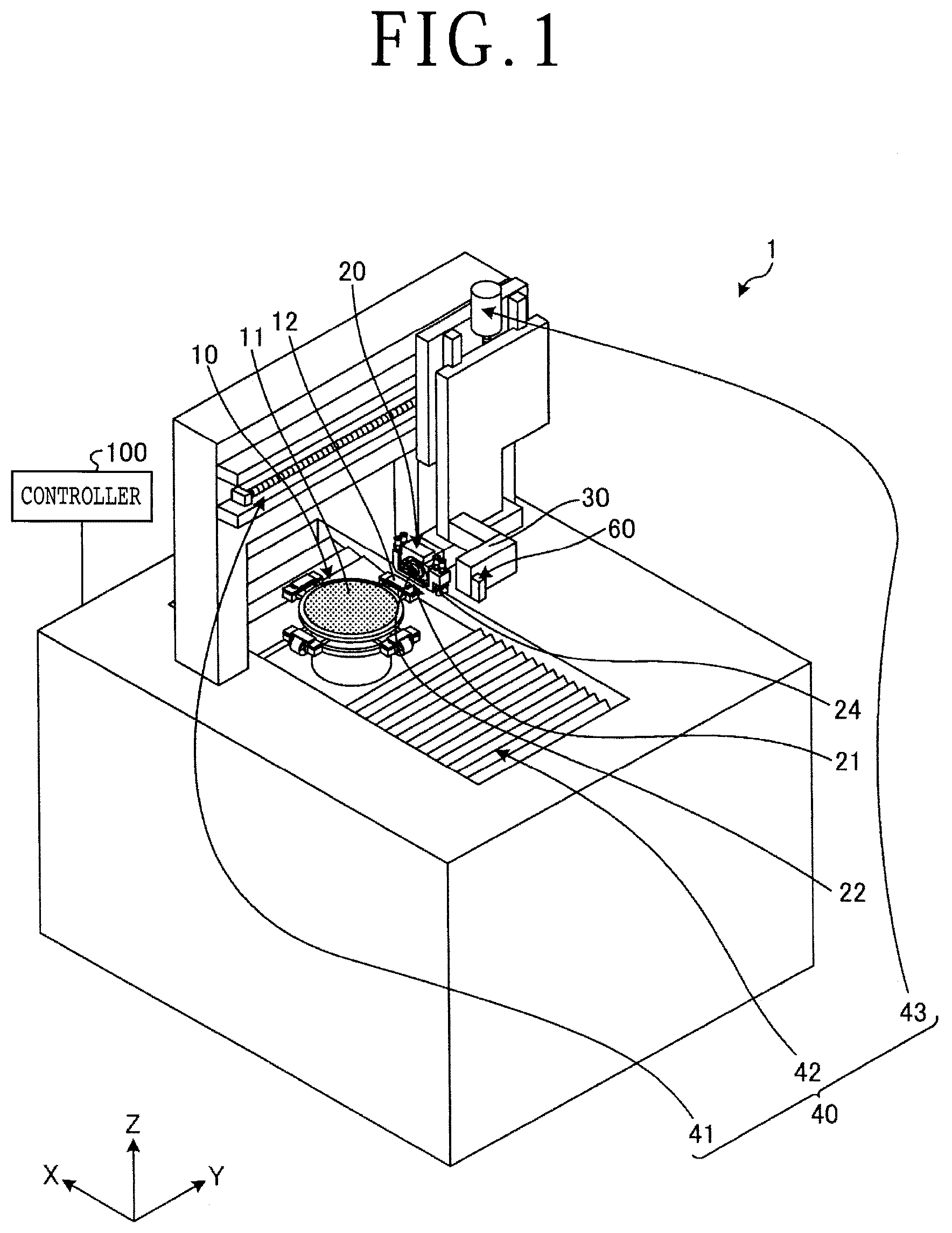 Patent US12315744 Figure 1 – Processing apparatus
