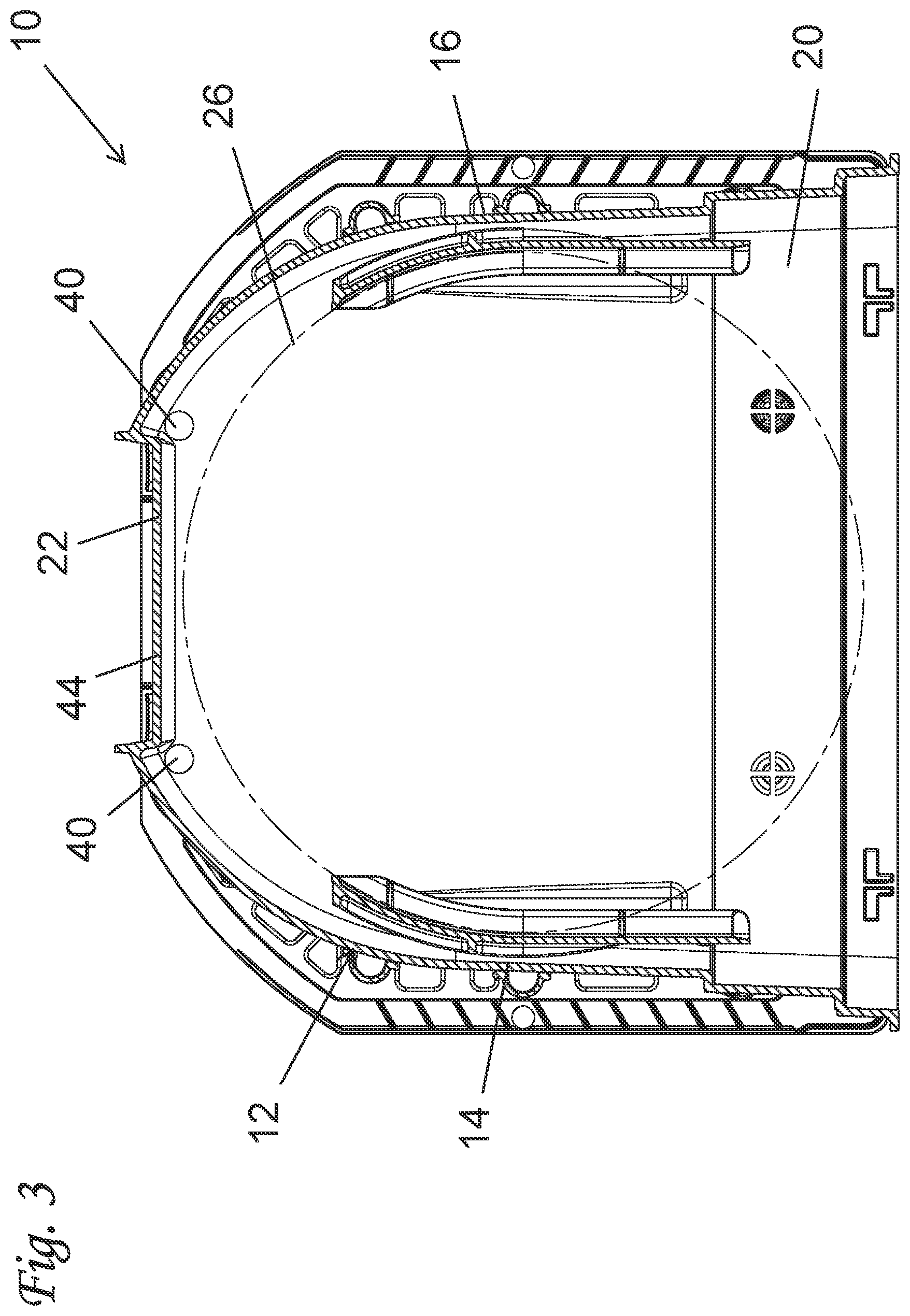 Patent US12315749 Figure 3 – Methods of installing a purge fluid conditioning element into a semiconductor substrate carrying container