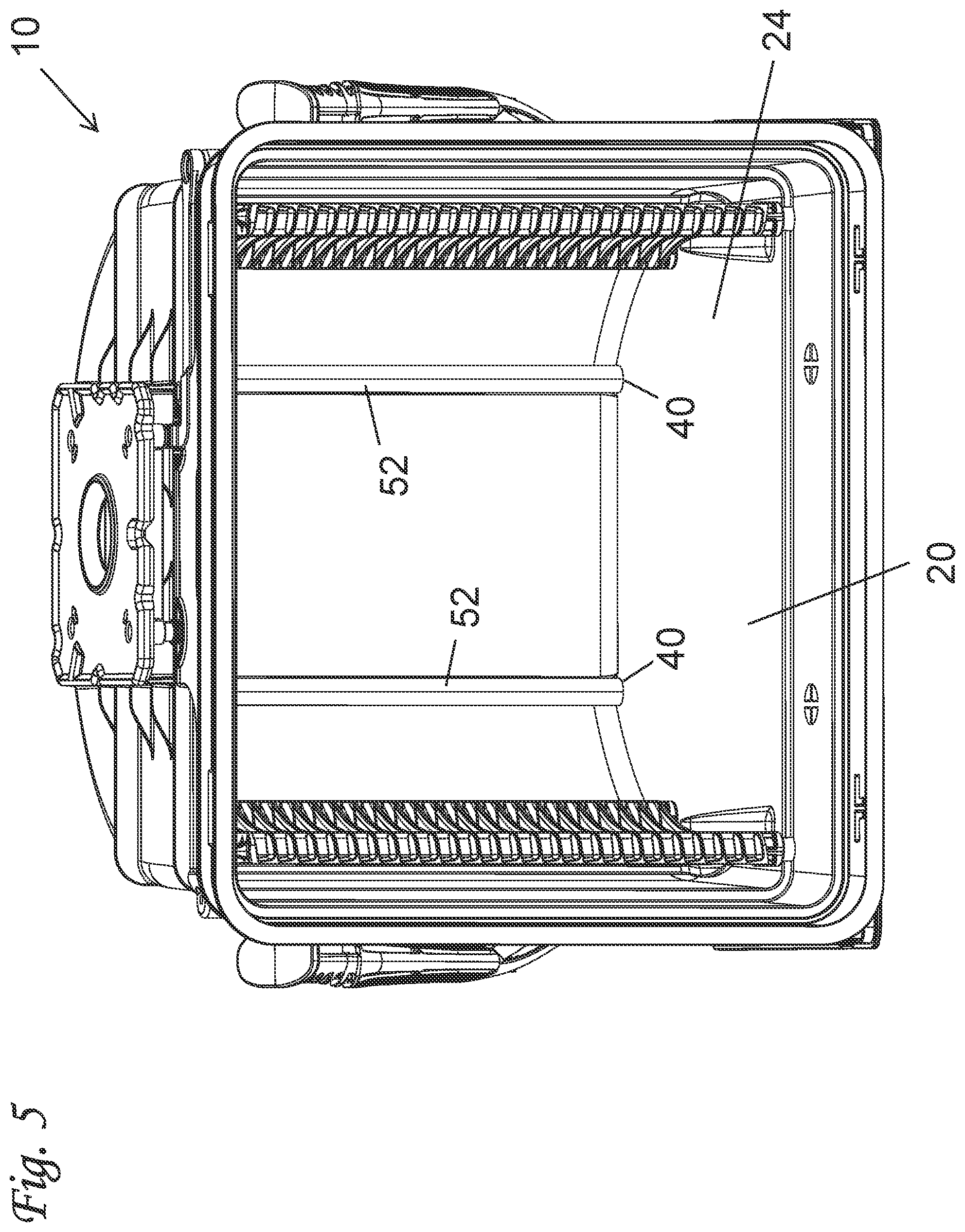 Patent US12315749 Figure 5 – Methods of installing a purge fluid conditioning element into a semiconductor substrate carrying container