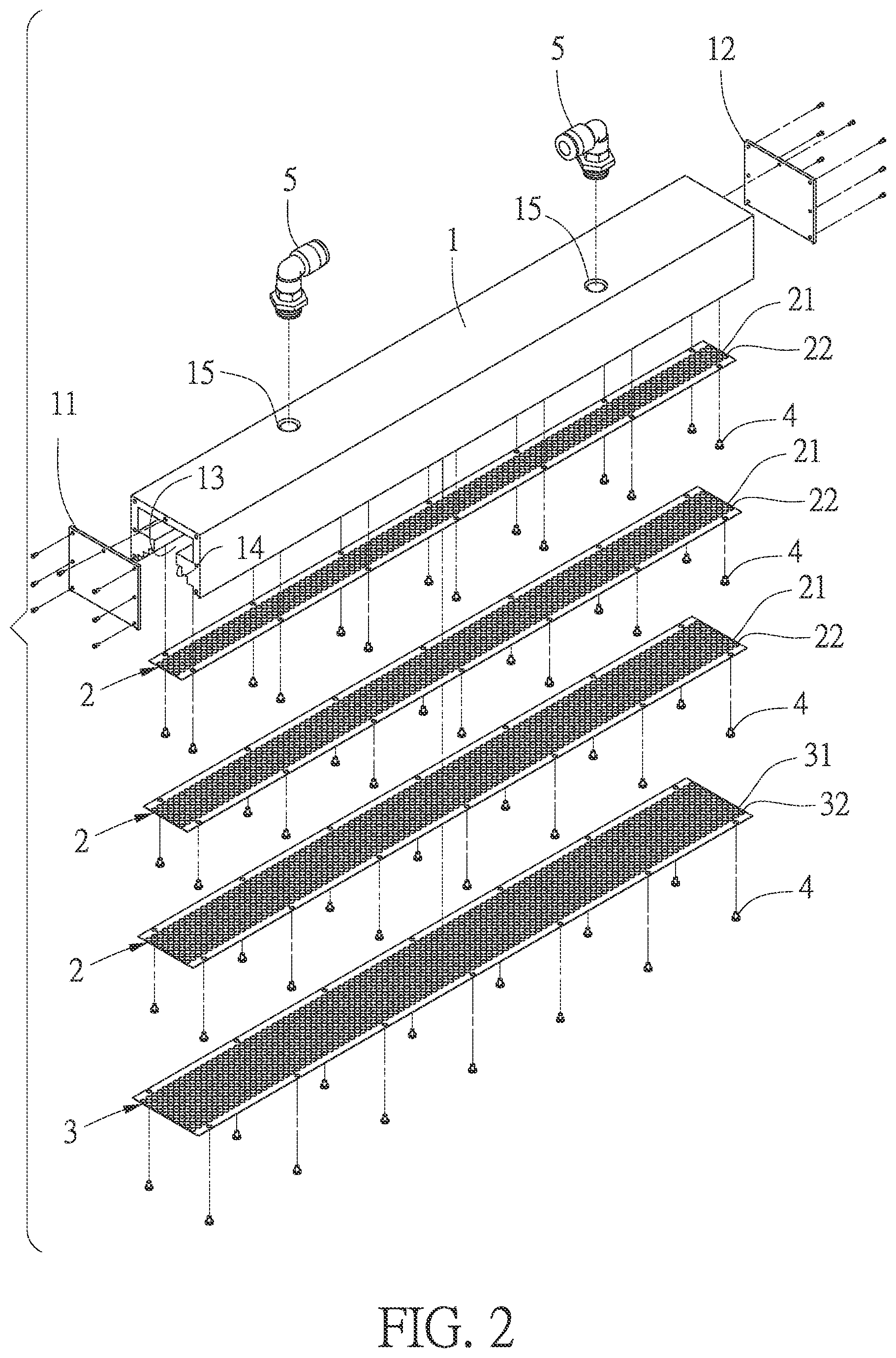 Patent US12315750 Figure 2 – Gas curtain device for front opening unified pod