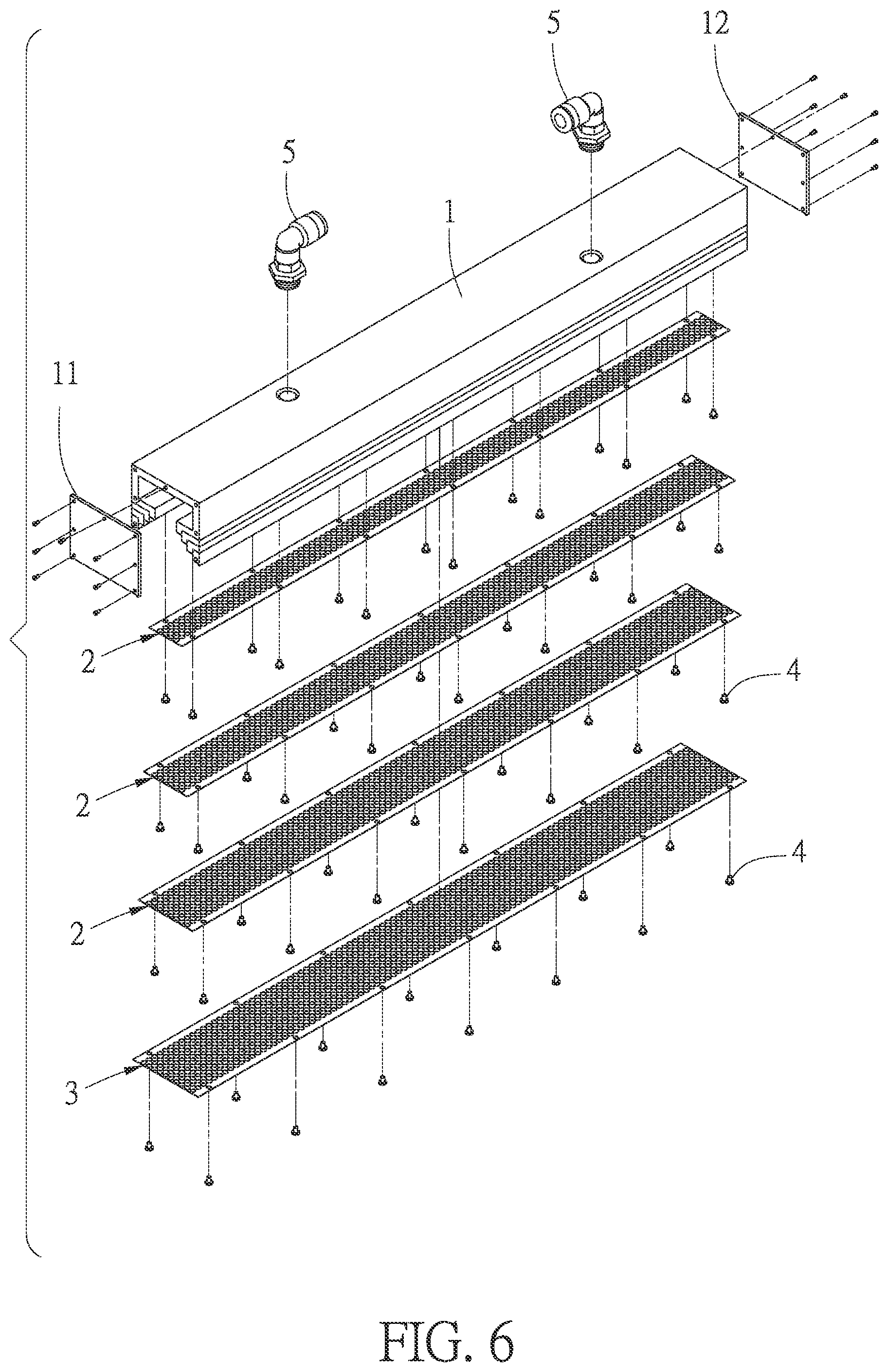 Patent US12315750 Figure 6 – Gas curtain device for front opening unified pod