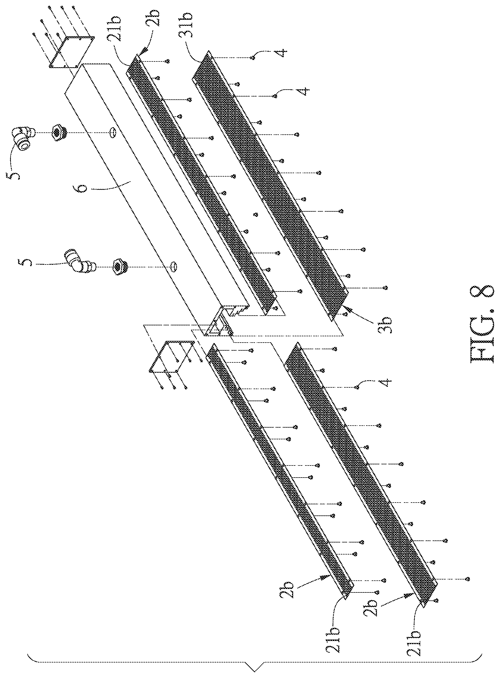 Patent US12315750 Figure 8 – Gas curtain device for front opening unified pod