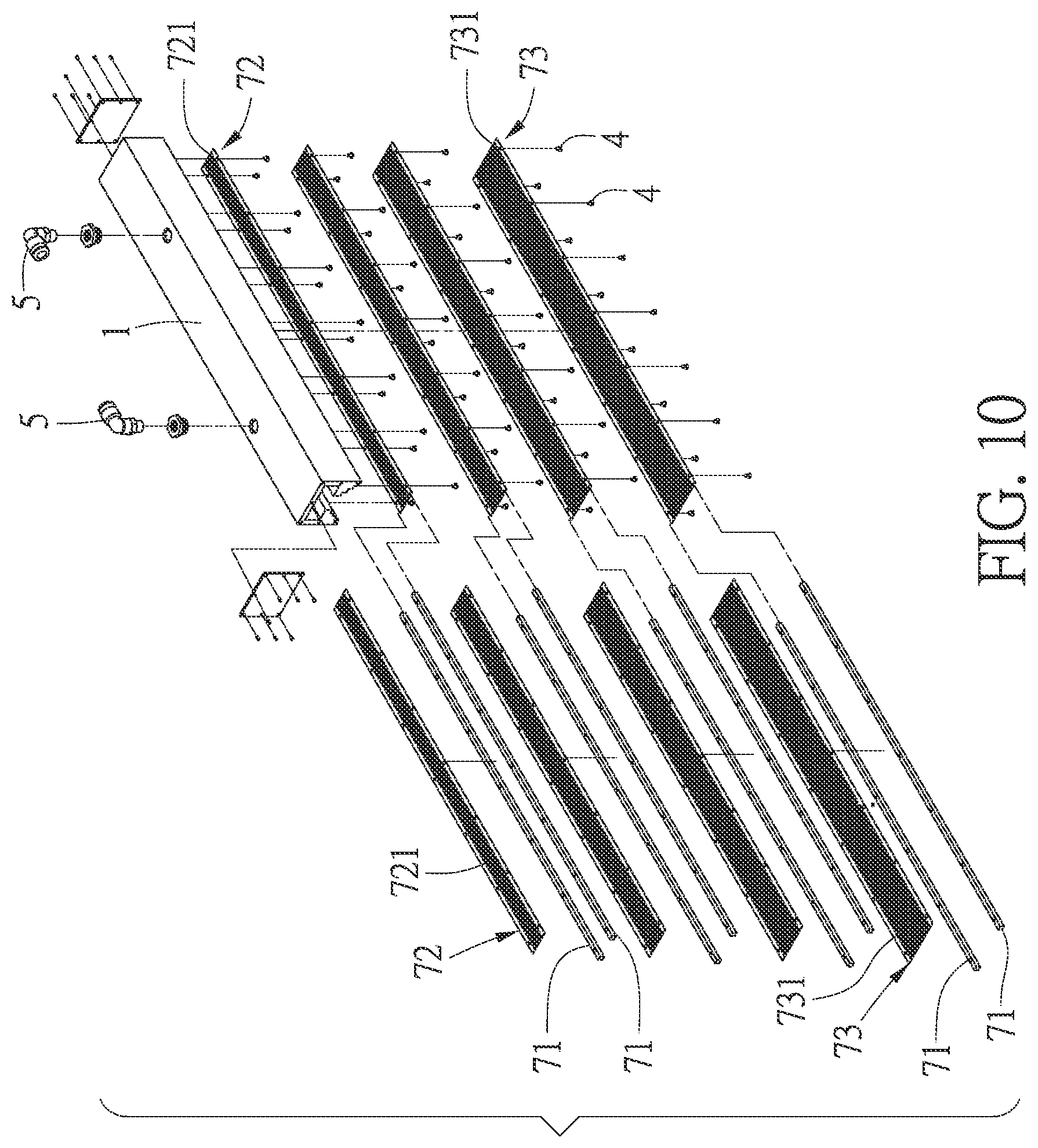 Patent US12315750 Figure 10 – Gas curtain device for front opening unified pod
